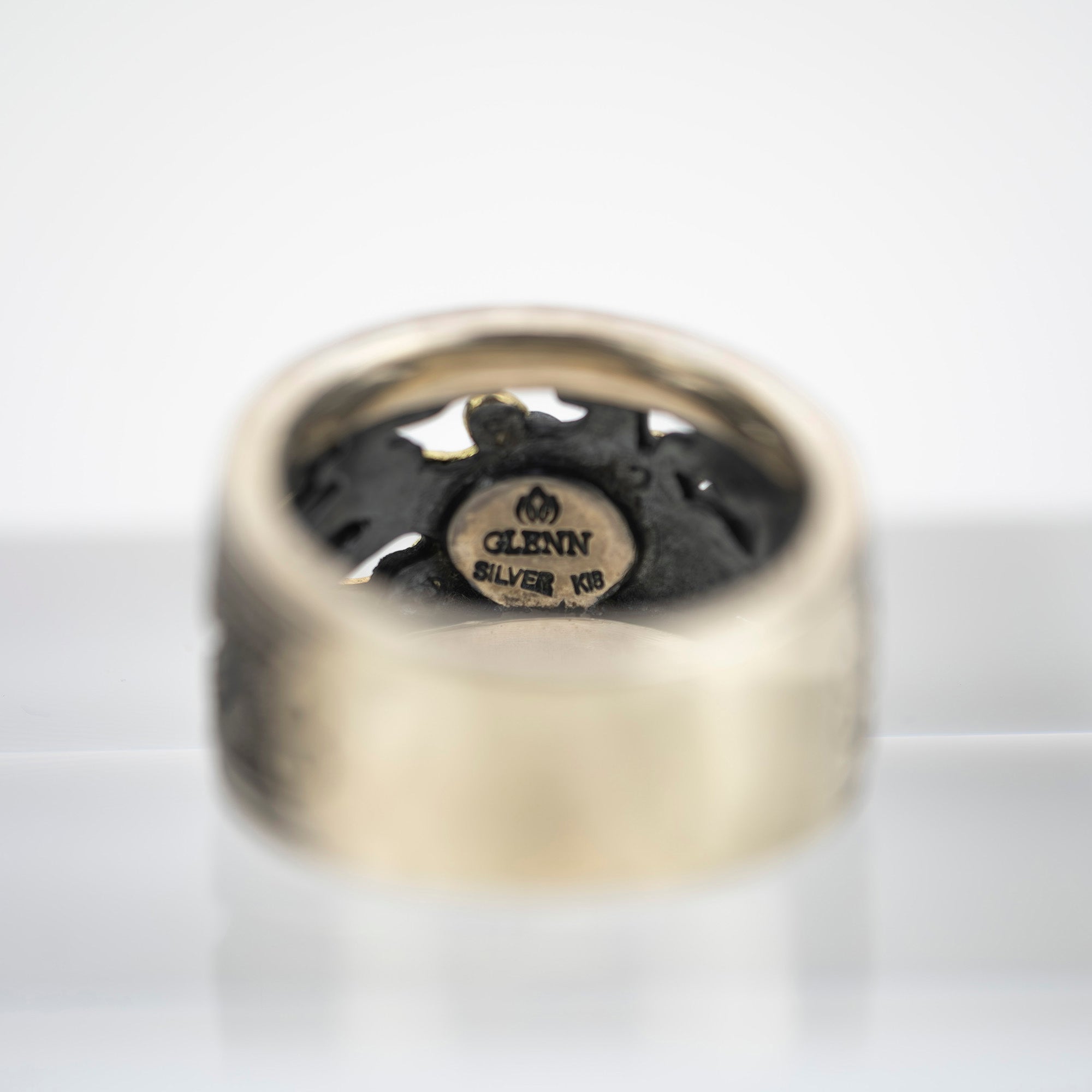 Glenn Gale Silver Ring K18/SV925 Ring Men's Accessories Discontinued Product