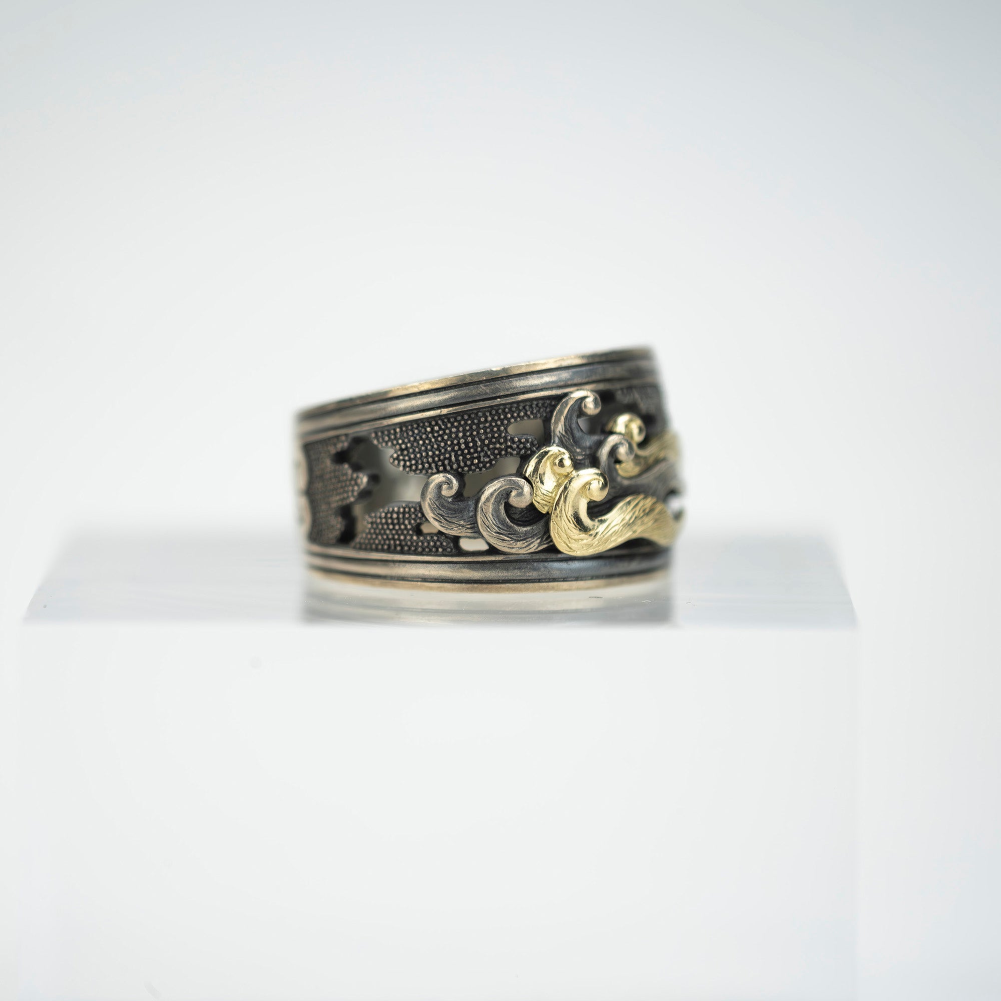 Glenn Gale Silver Ring K18/SV925 Ring Men's Accessories Discontinued Product
