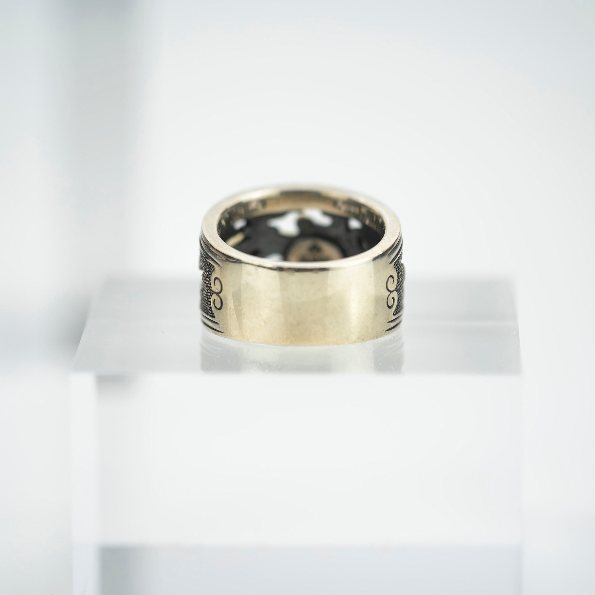 Glenn Gale Silver Ring K18/SV925 Ring Men's Accessories Discontinued Product