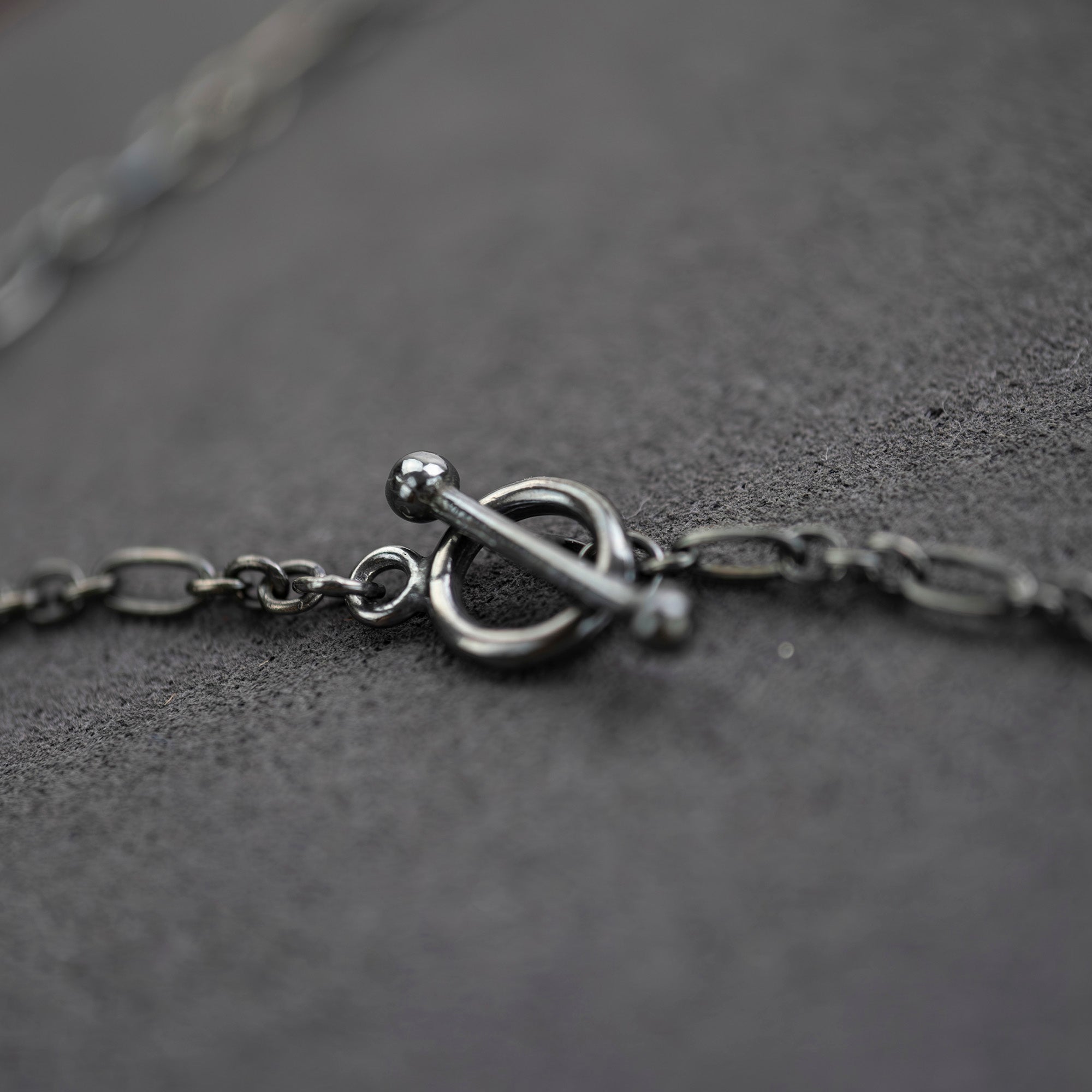 GEORG JENSEN Ear Pendant 1998 Sterling Silver x Lapis Lazuli Necklace