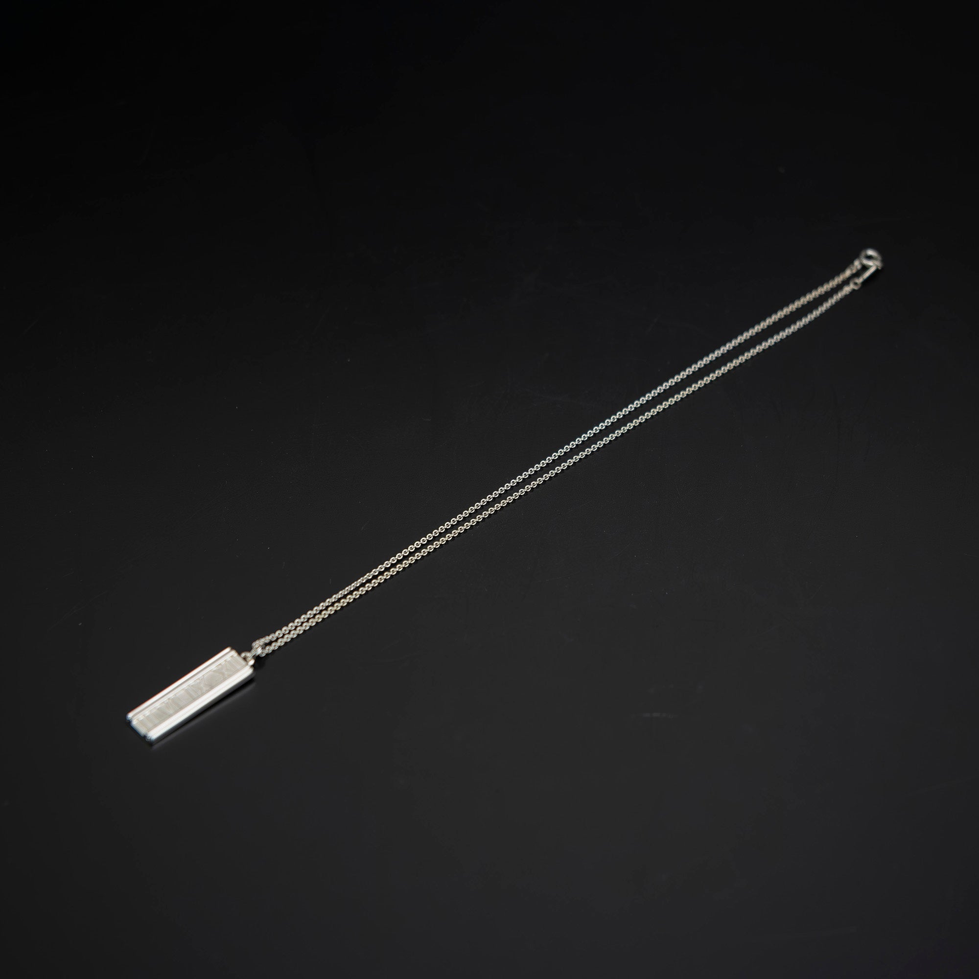 Tiffany & Co. Atlas Collection Necklace, Sterling Silver, Excellent Condition