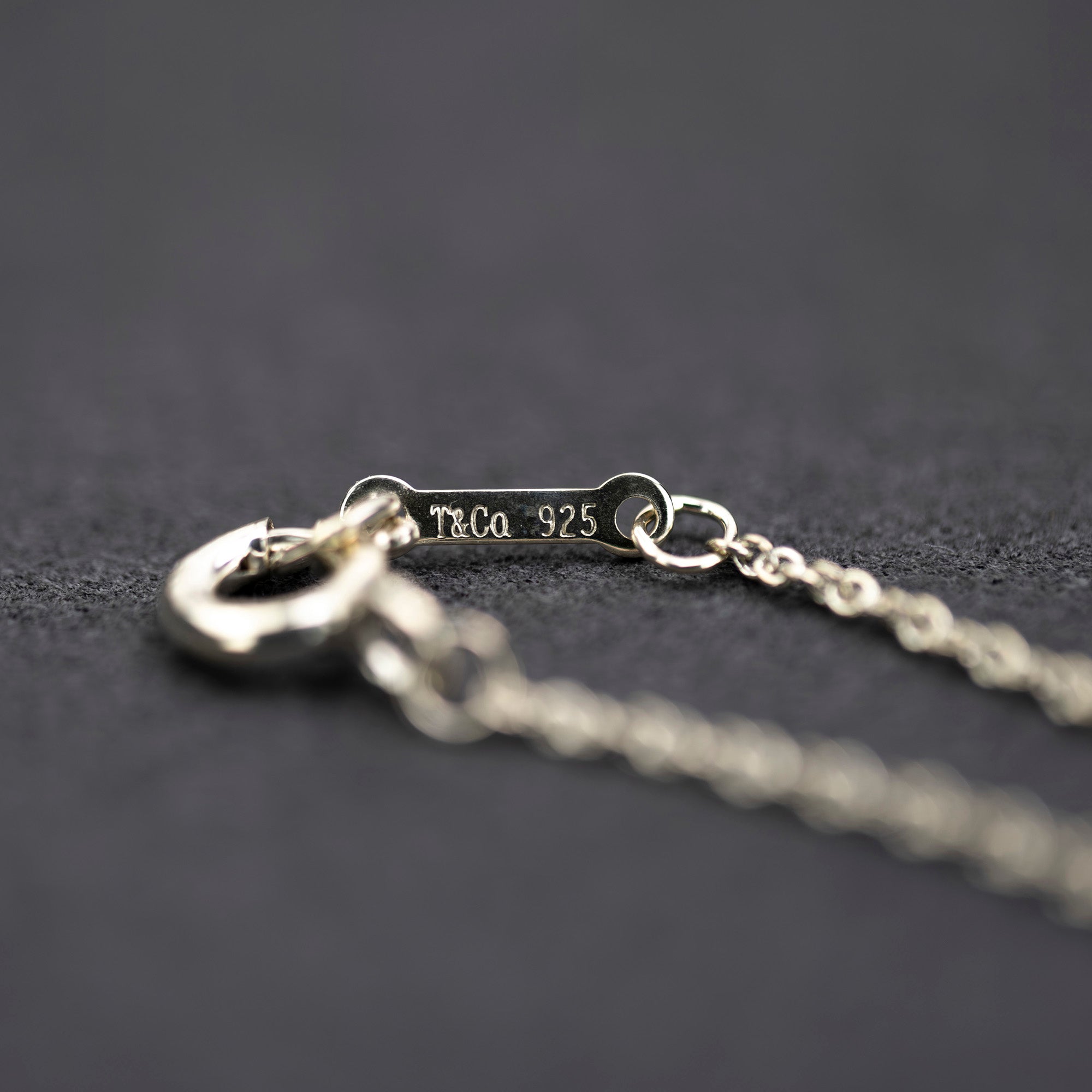 Tiffany & Co. Loving Heart Necklace, Sterling Silver, Paloma Picasso, Like New