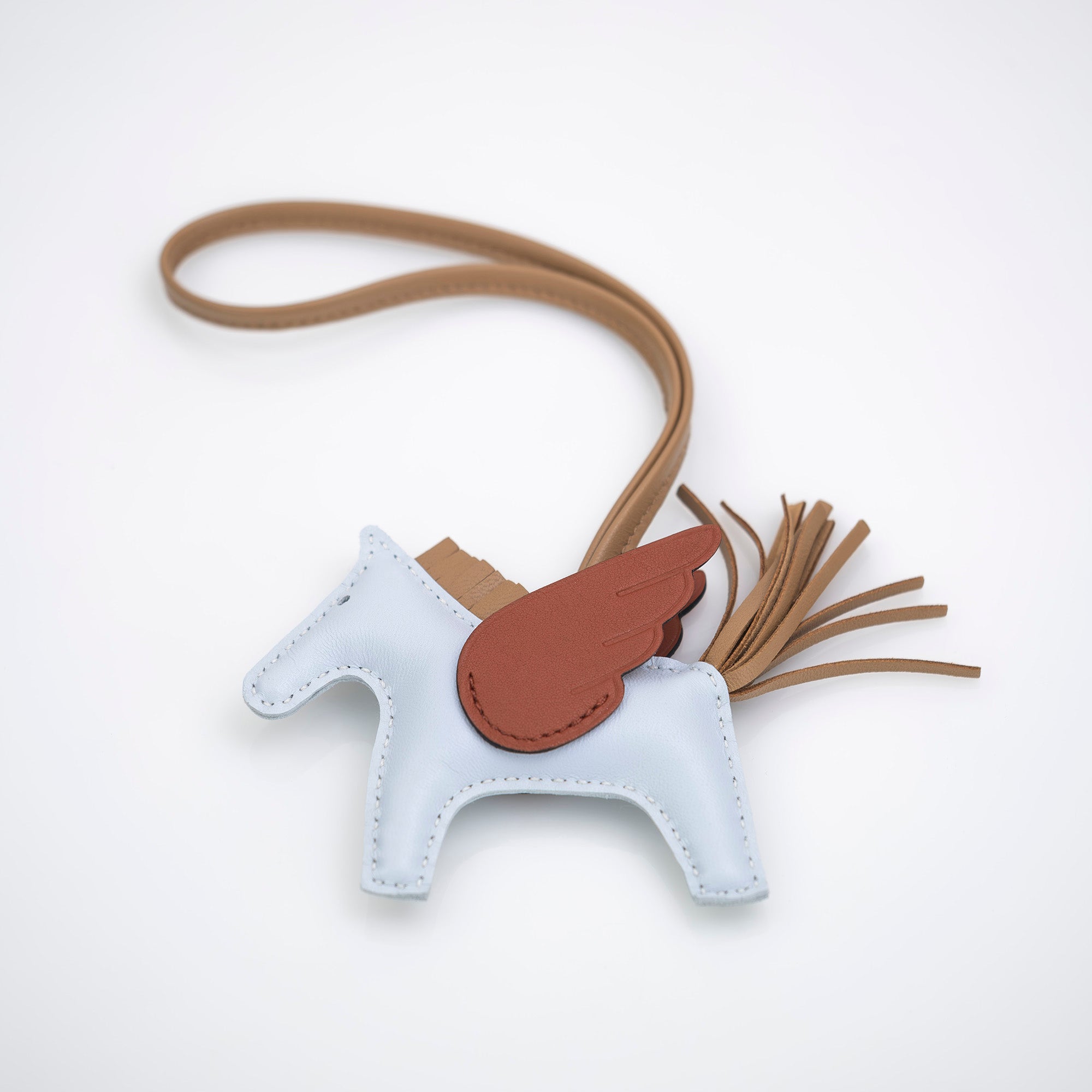 Hermes HERMES Rodeo Pegasus PM Bag Charm U Stamp 2022 Manufactured Agnès Milo Leather Boxed Good Condition