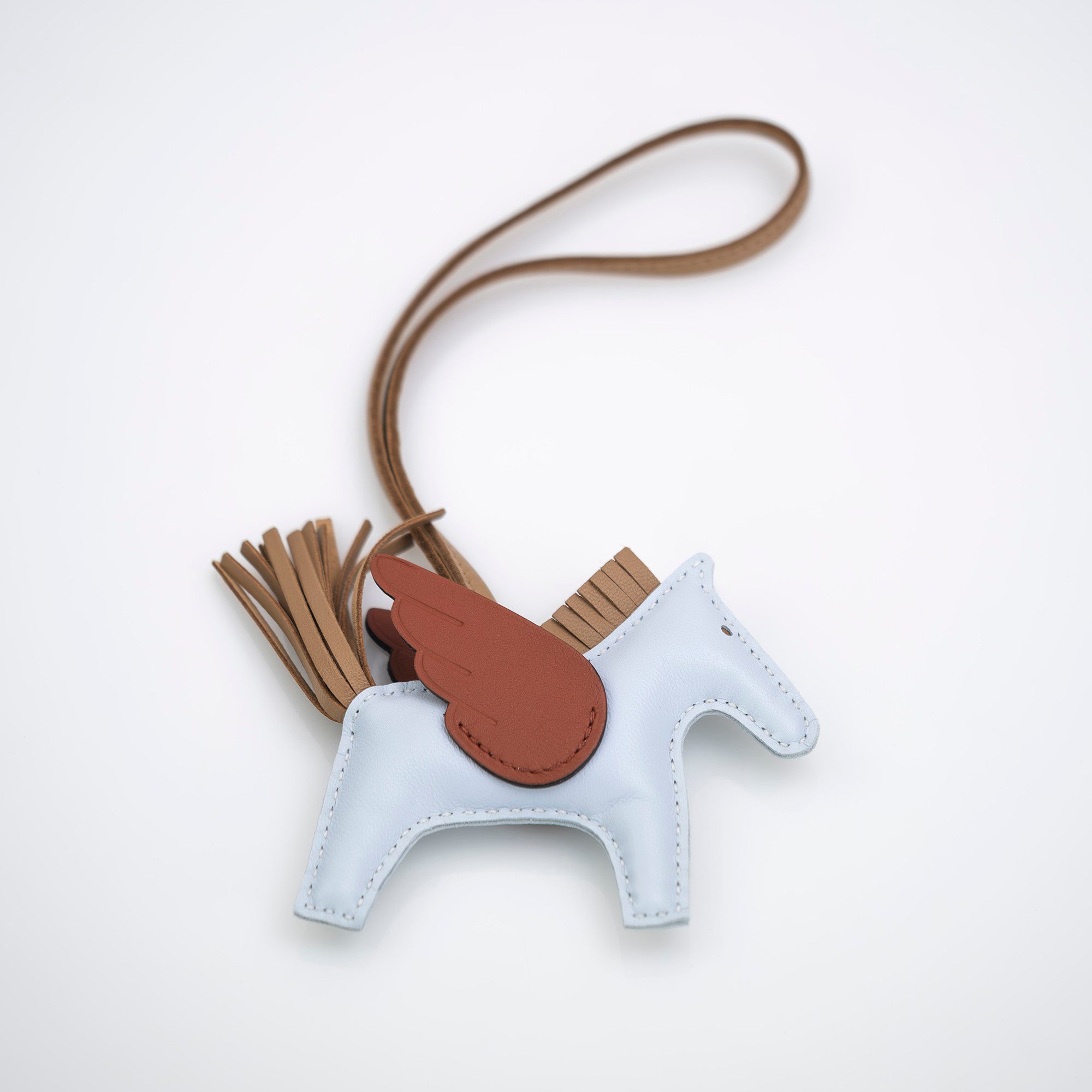 Hermes HERMES Rodeo Pegasus PM Bag Charm U Stamp 2022 Manufactured Agnès Milo Leather Boxed Good Condition