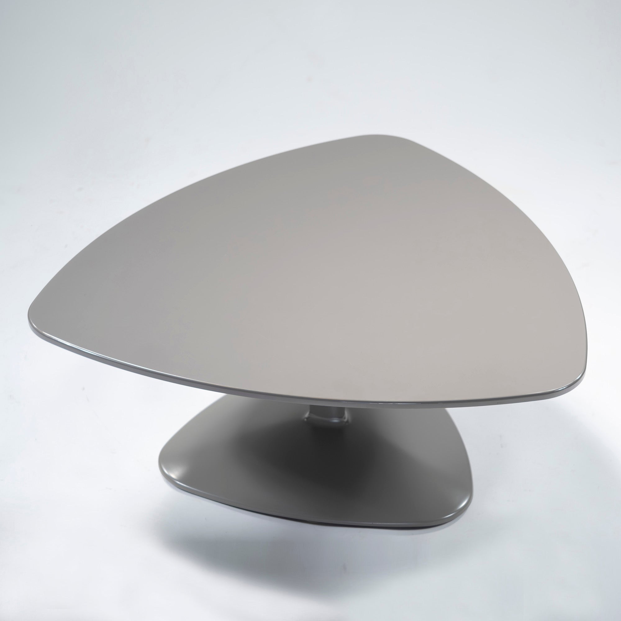 Calligaris Center Table, Connubia ISLAND Table, Matte Taupe, Italian Modern