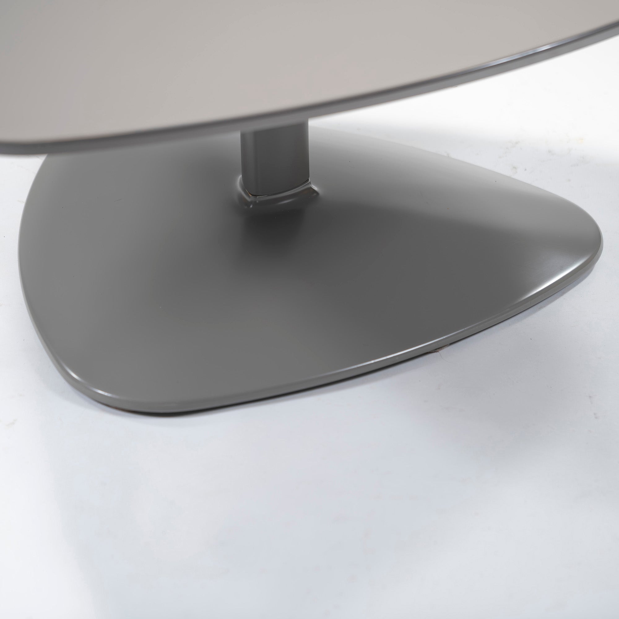 Calligaris Center Table, Connubia ISLAND Table, Matte Taupe, Italian Modern