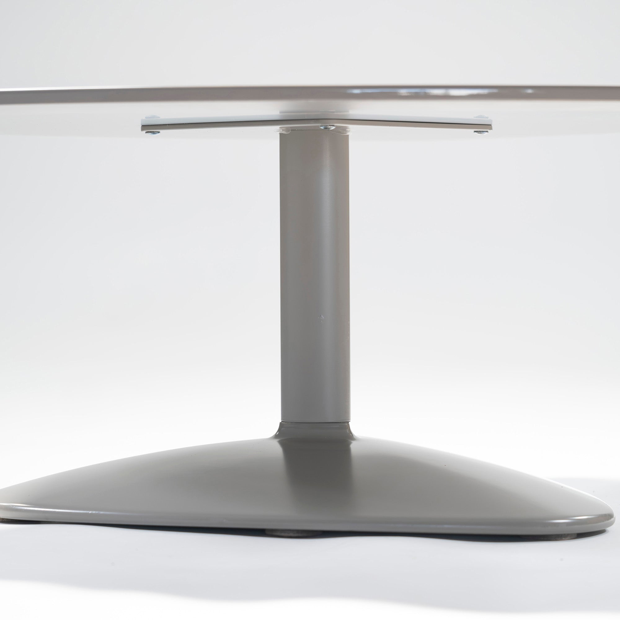 Calligaris Center Table, Connubia ISLAND Table, Matte Taupe, Italian Modern
