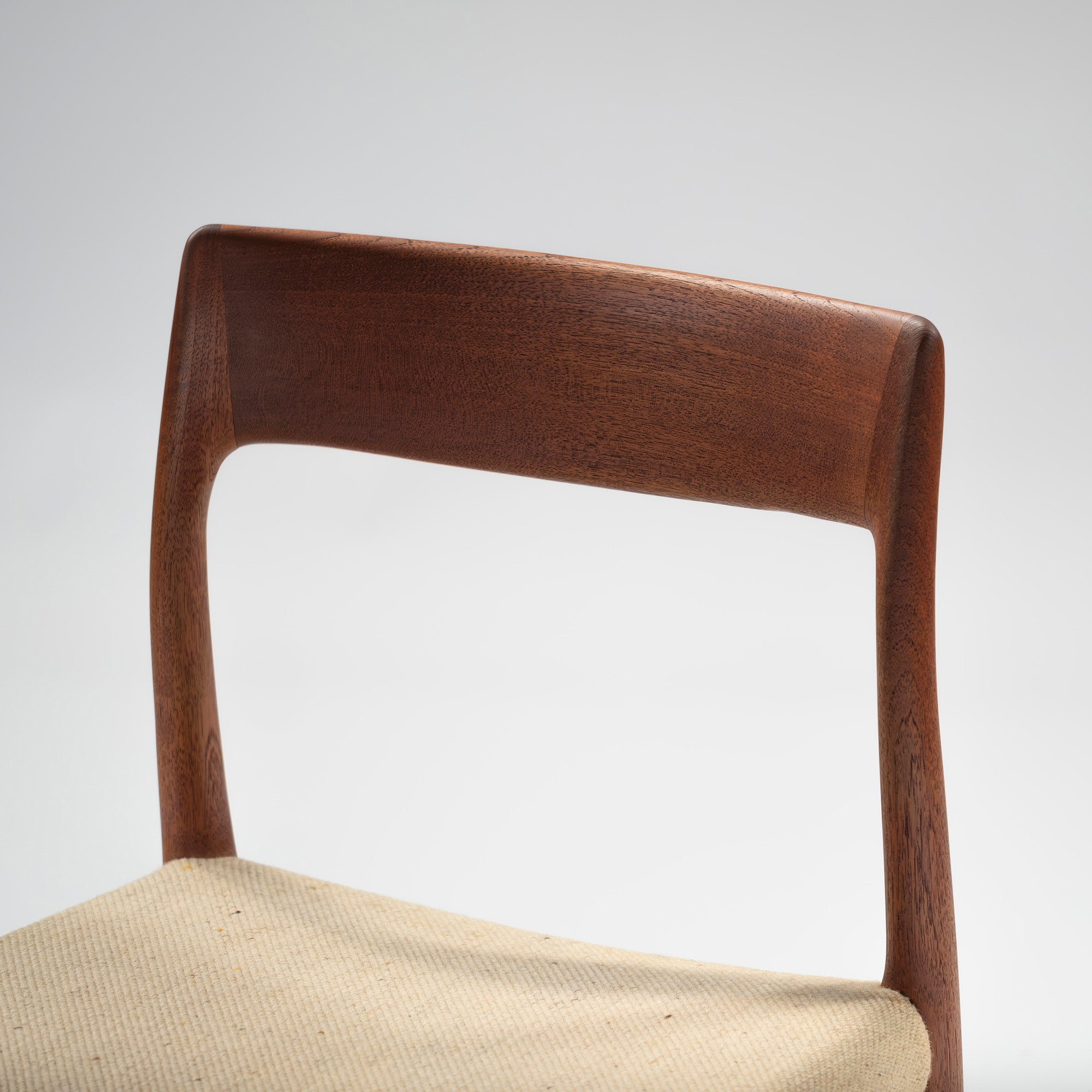 Dining chair JL Moller JLMOLLER model77 (1) Teak wood Nordic vintage Made in Denmark Niels O Moller