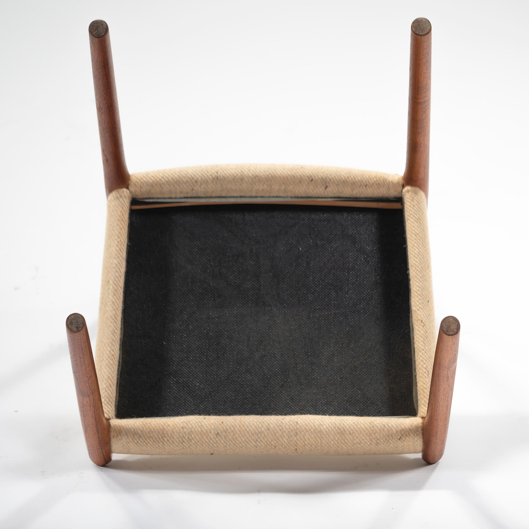 Dining chair JL Moller JLMOLLER model77 (1) Teak wood Nordic vintage Made in Denmark Niels O Moller