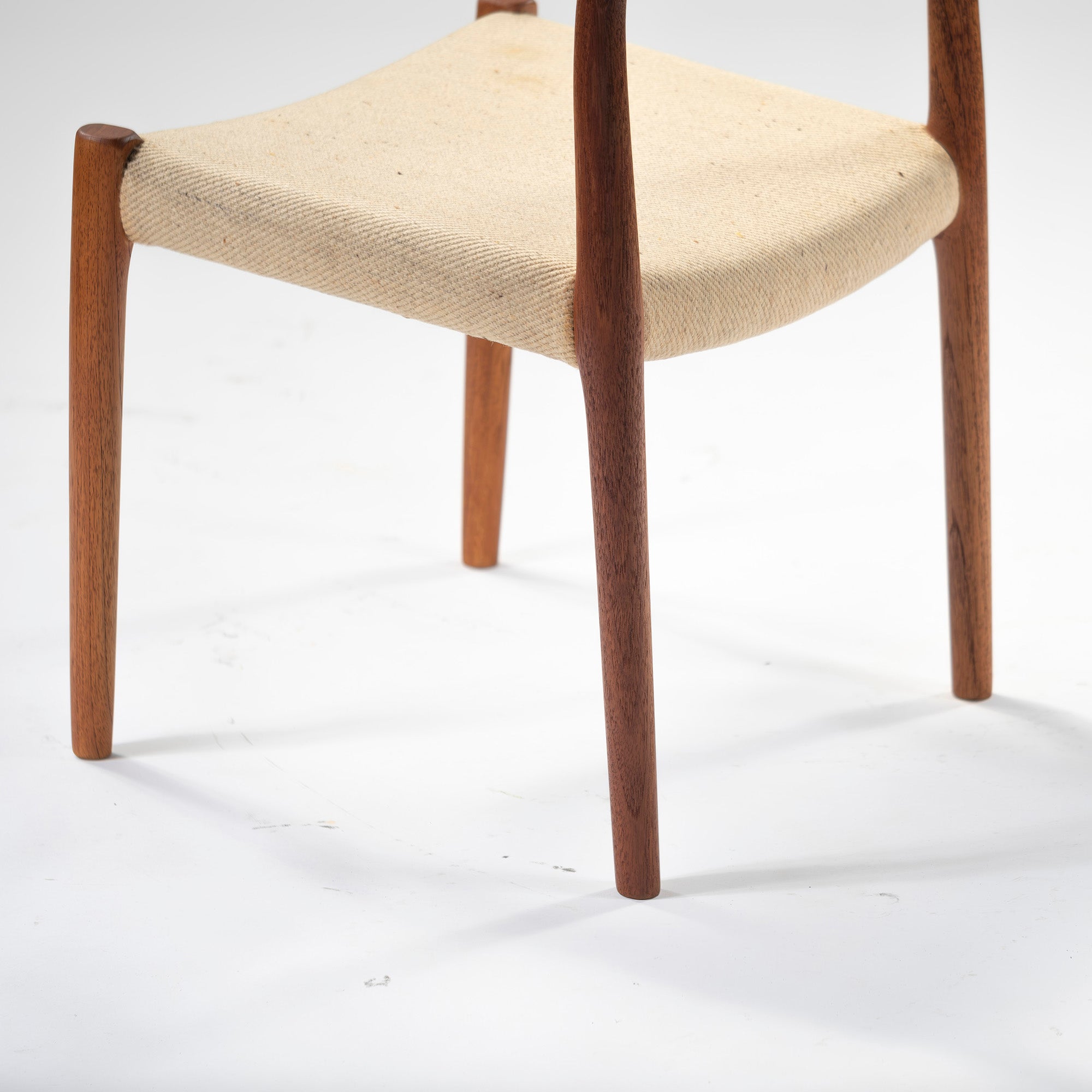 Dining chair JL Moller JLMOLLER model77 (2) Teak wood Nordic vintage Made in Denmark Niels O Moller