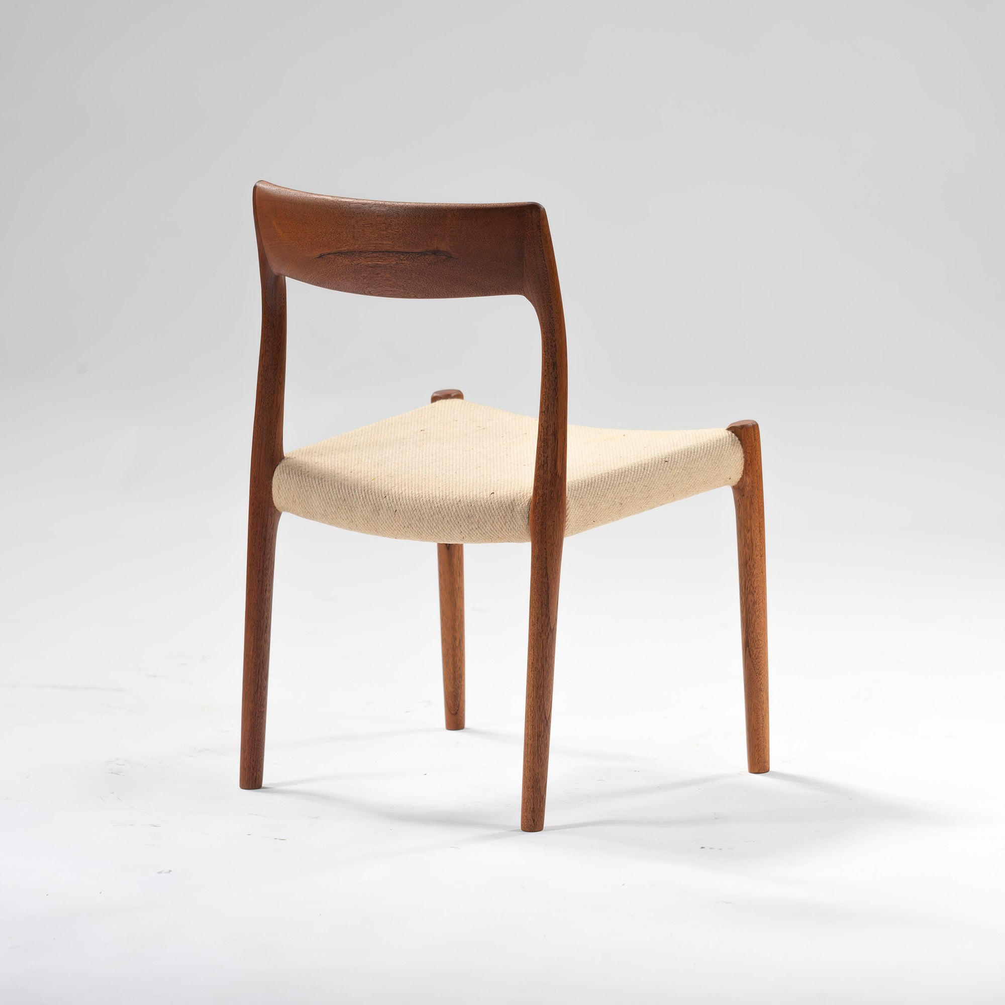 Dining chair JL Moller JLMOLLER model77 (2) Teak wood Nordic vintage Made in Denmark Niels O Moller