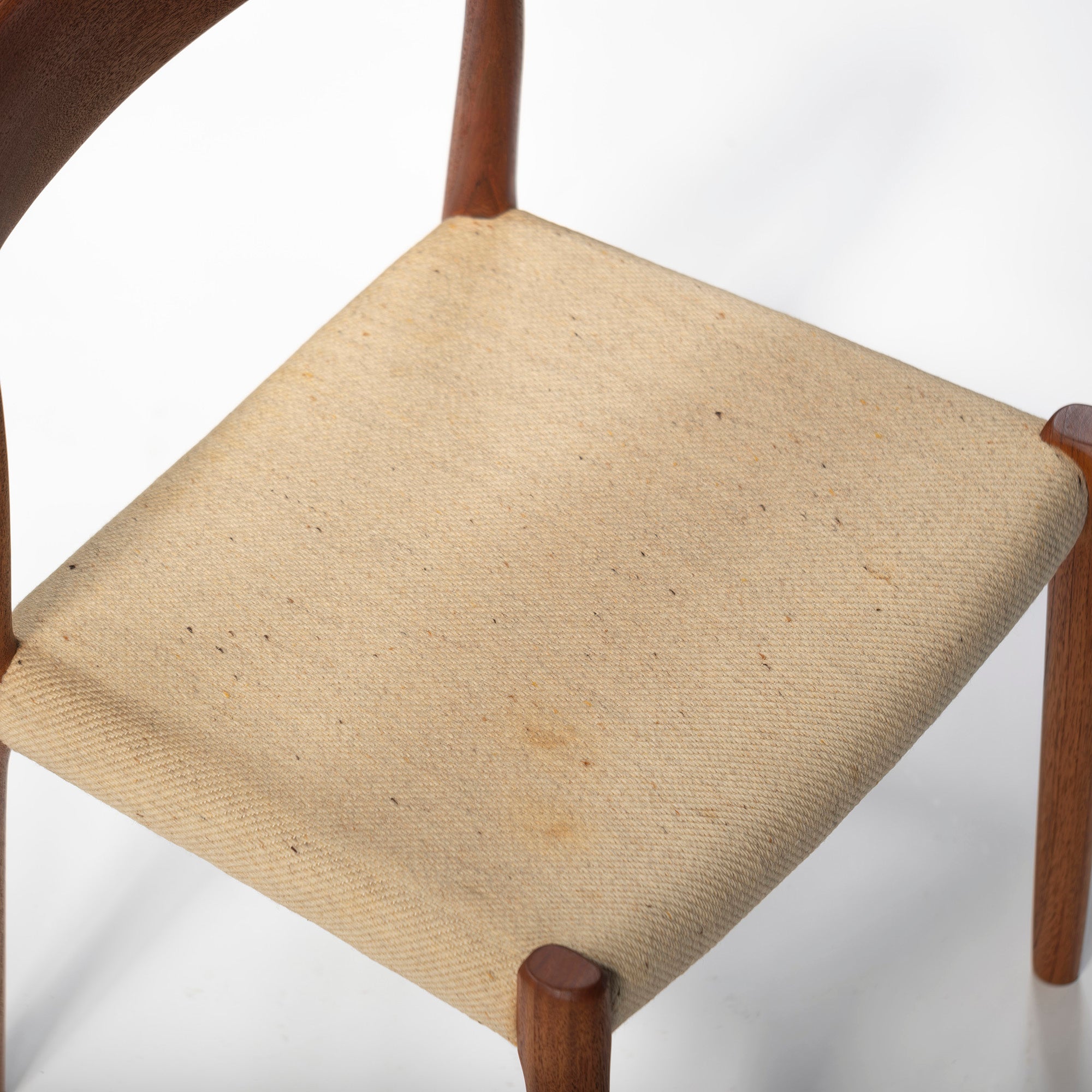 Dining chair JL Moller JLMOLLER model77 (2) Teak wood Nordic vintage Made in Denmark Niels O Moller