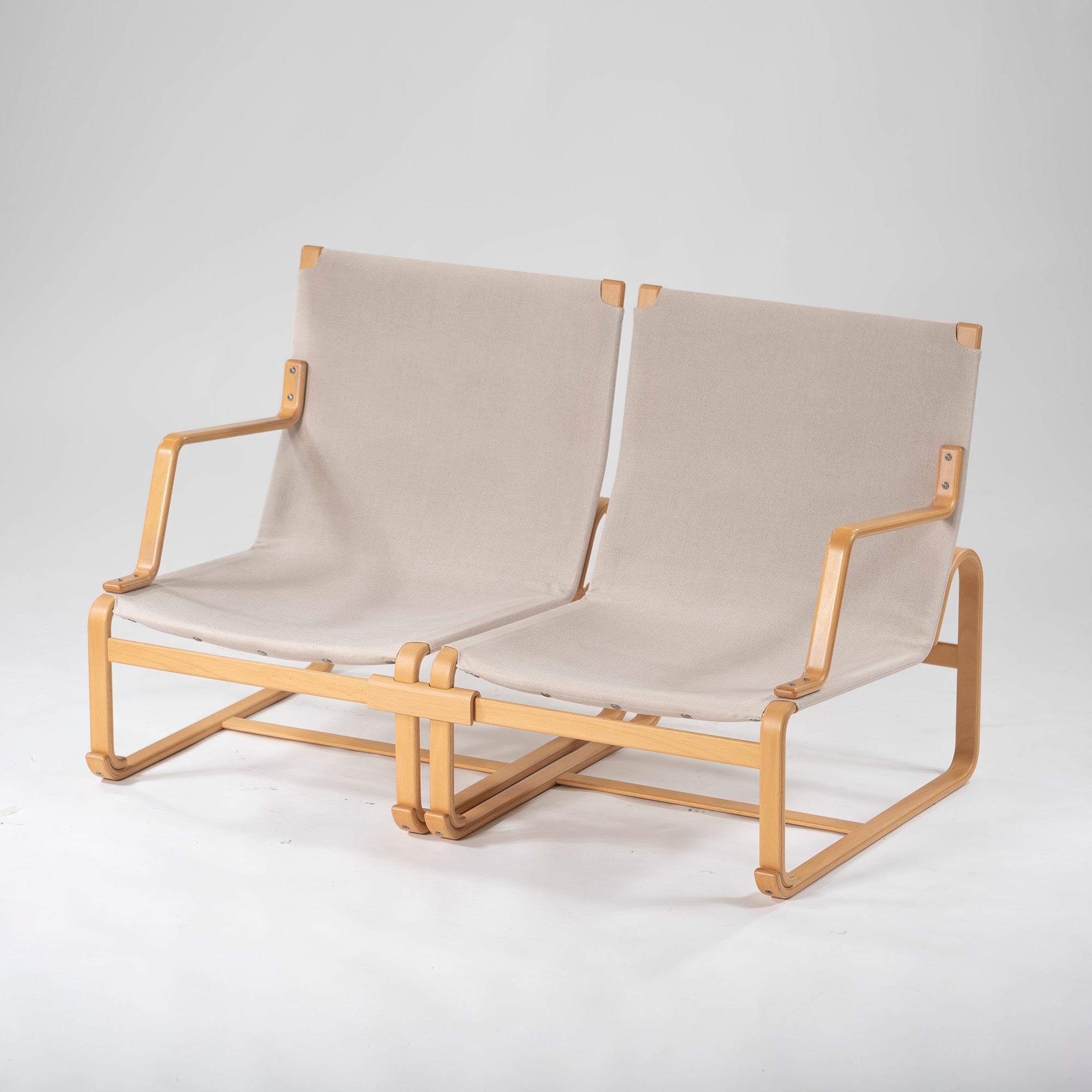 Sofa Tendo Mokko TENDO Bruno Mathsson Margarita 2-seater high type easy chair Beech wood Japanese modern