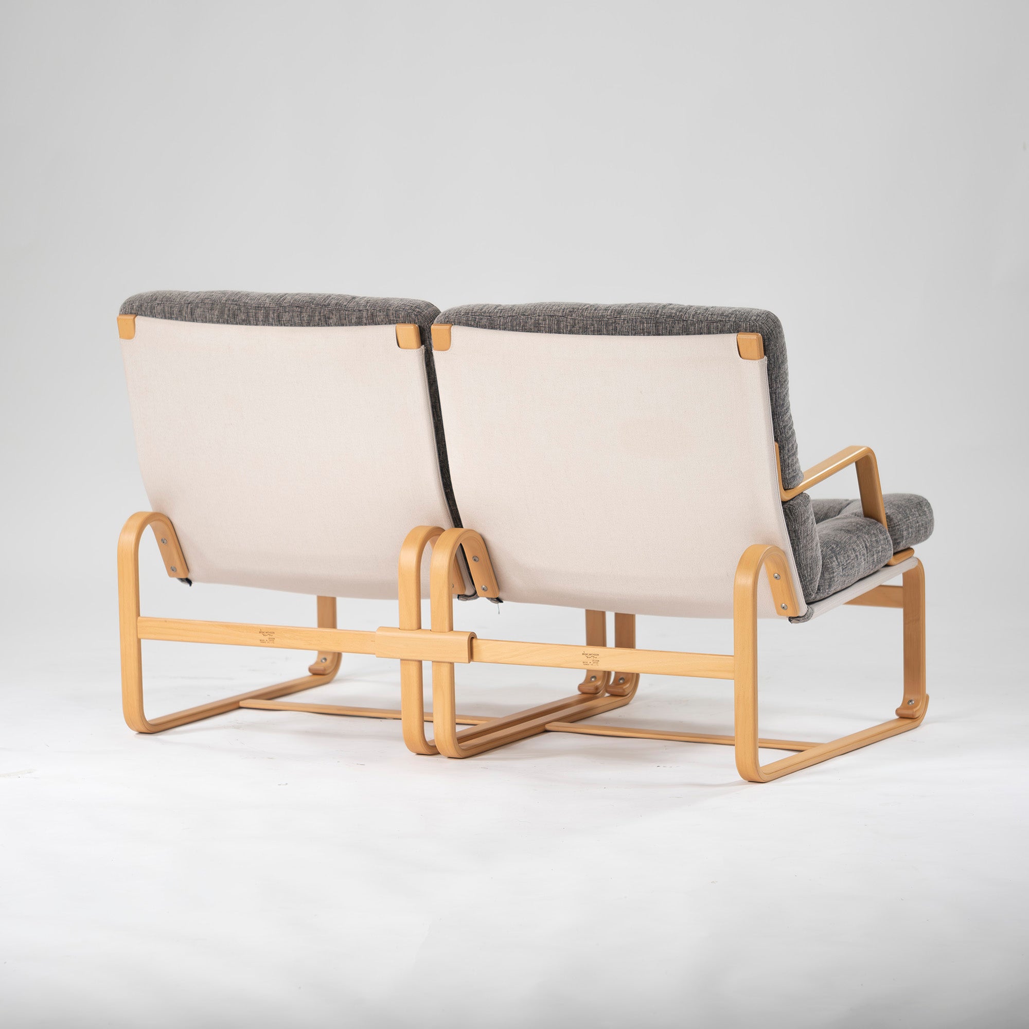 Sofa Tendo Mokko TENDO Bruno Mathsson Margarita 2-seater high type easy chair Beech wood Japanese modern