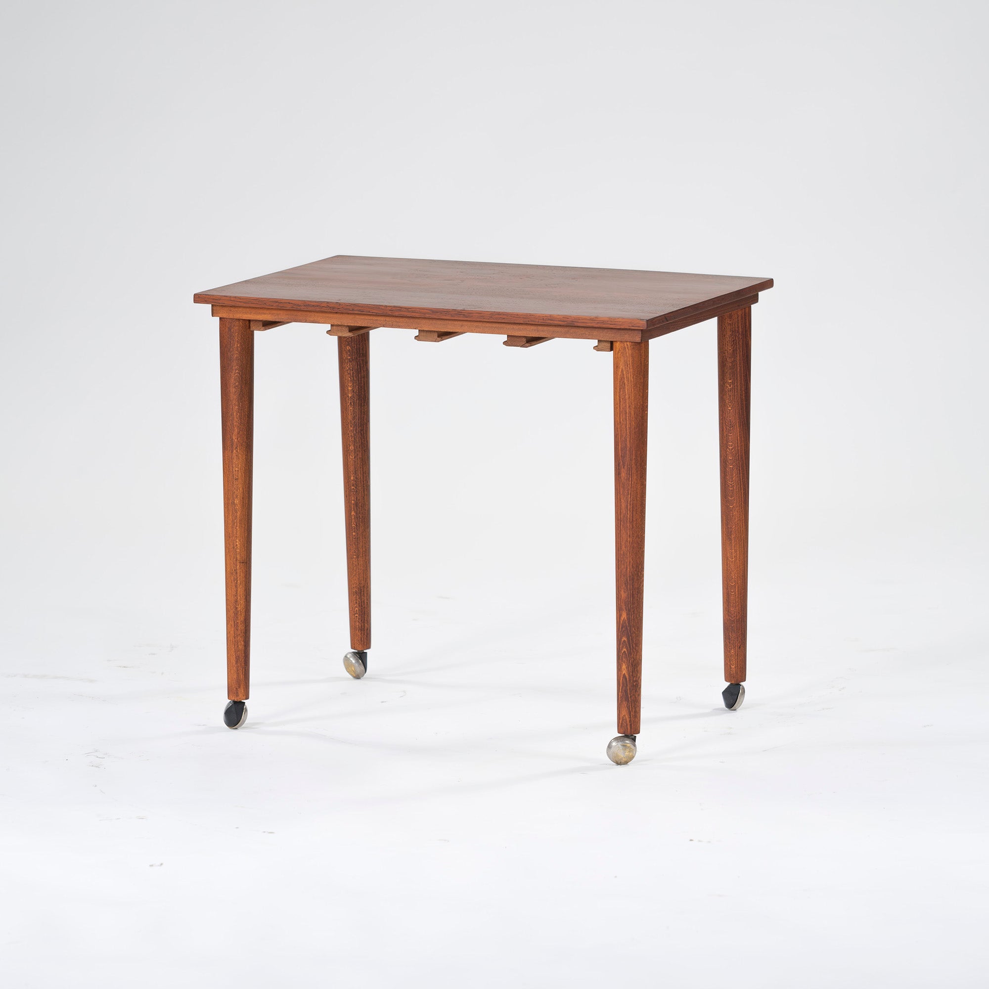 Side table Poul Hundevad Novy Domov Nesting table Teak Beech Czechoslovakia Nordic vintage British vintage
