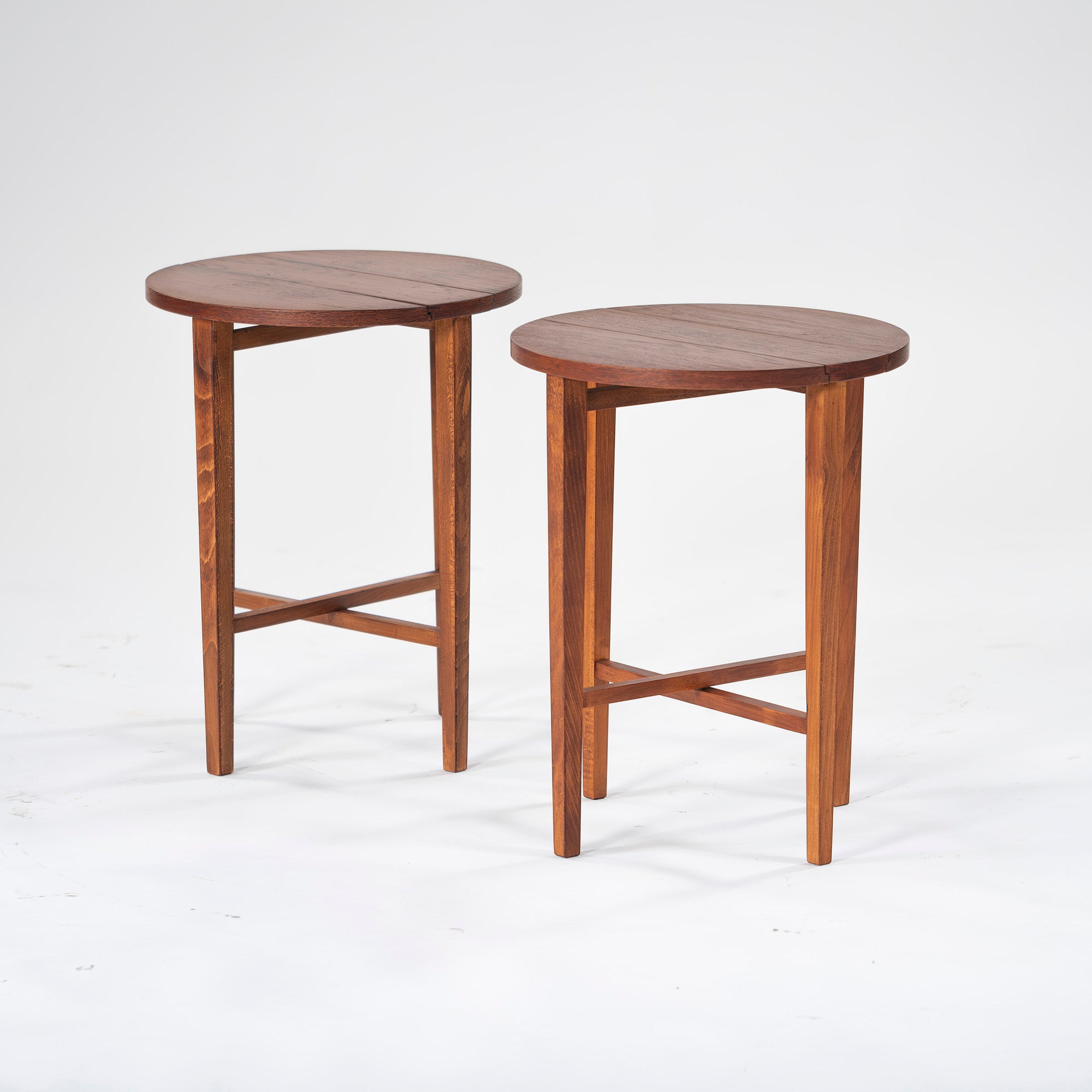 Side table Poul Hundevad Novy Domov Nesting table Teak Beech Czechoslovakia Nordic vintage British vintage