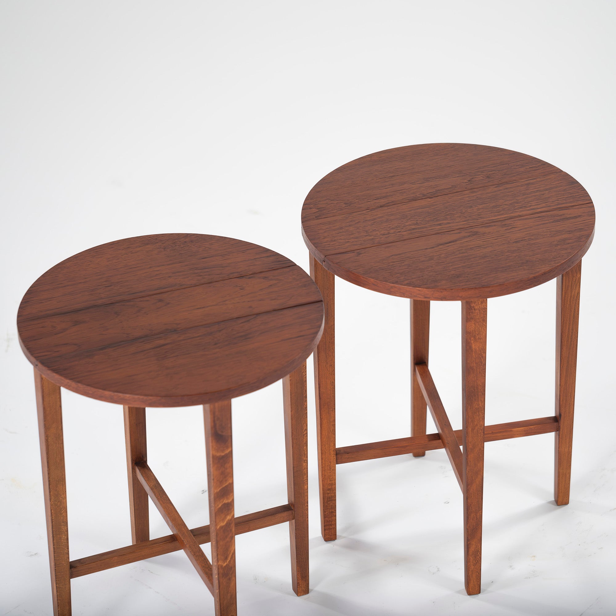 Side table Poul Hundevad Novy Domov Nesting table Teak Beech Czechoslovakia Nordic vintage British vintage