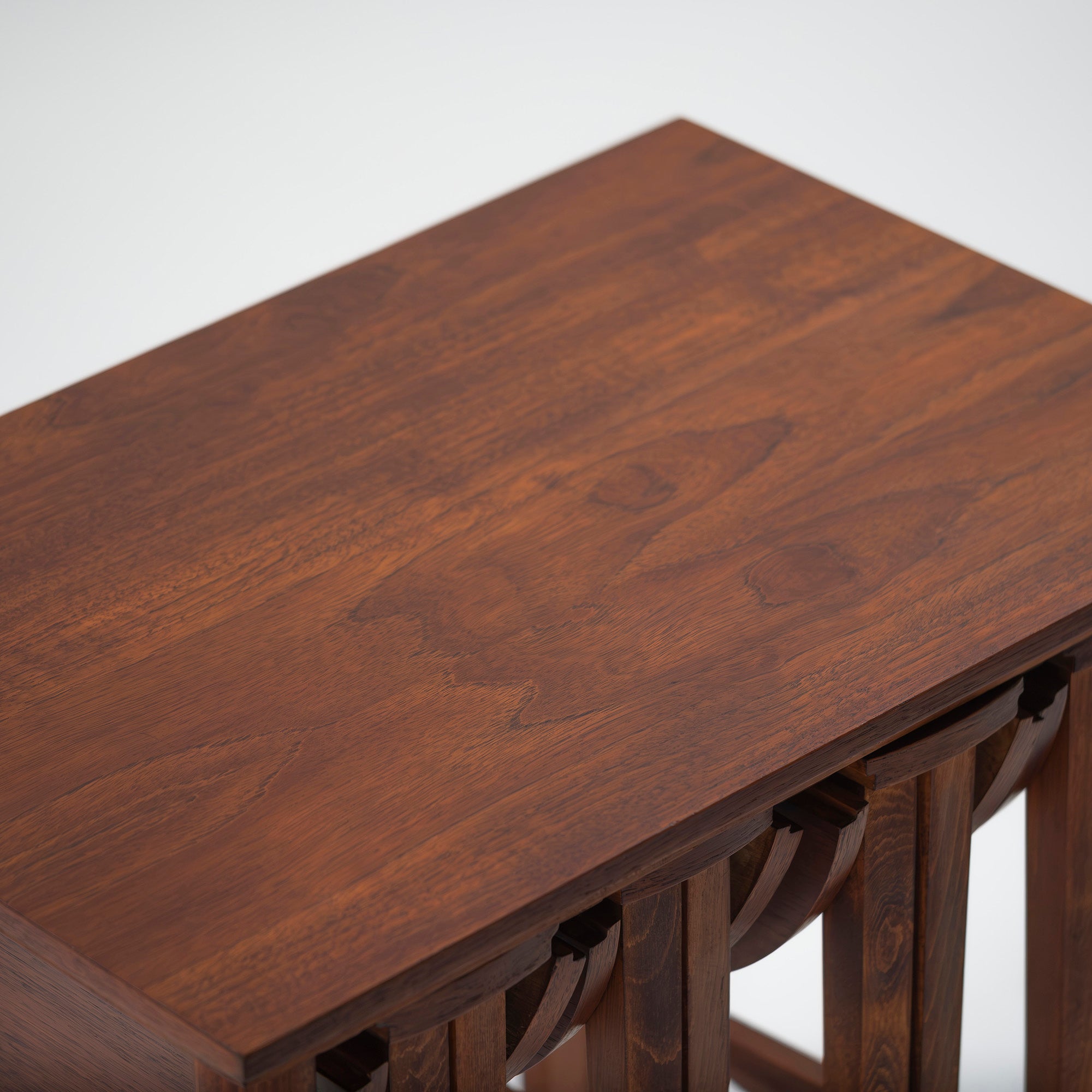 Side table Poul Hundevad Novy Domov Nesting table Teak Beech Czechoslovakia Nordic vintage British vintage