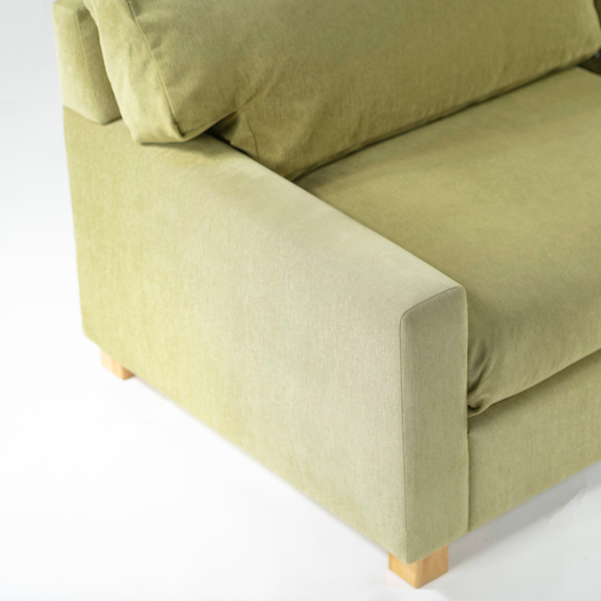 IDEE MOANA 3P Sofa, Nordic Modern, Natural Modern, ◆Delivery Area Limited◆ Simple, Standard, Feather