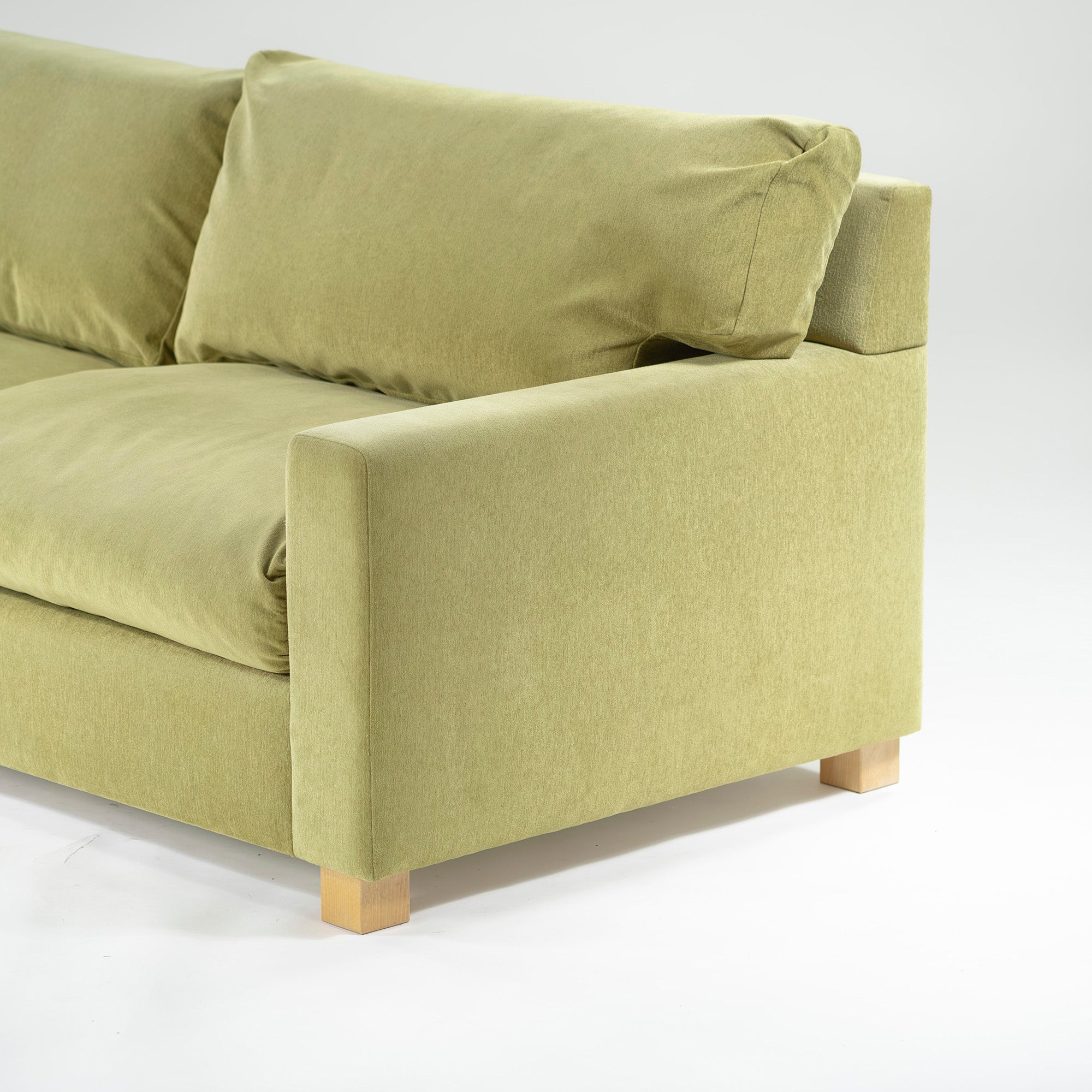 IDEE MOANA 3P Sofa, Nordic Modern, Natural Modern, ◆Delivery Area Limited◆ Simple, Standard, Feather