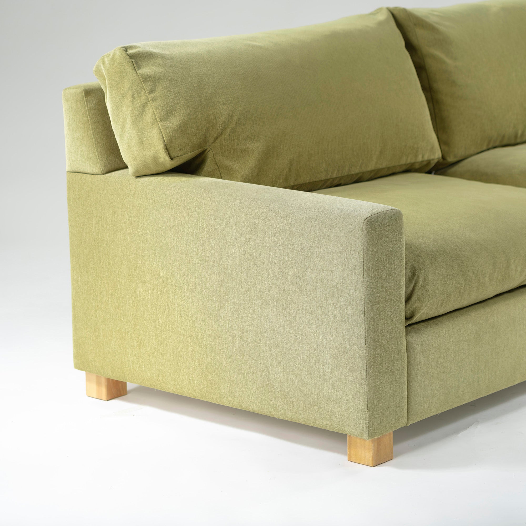 IDEE MOANA 3P Sofa, Nordic Modern, Natural Modern, ◆Delivery Area Limited◆ Simple, Standard, Feather