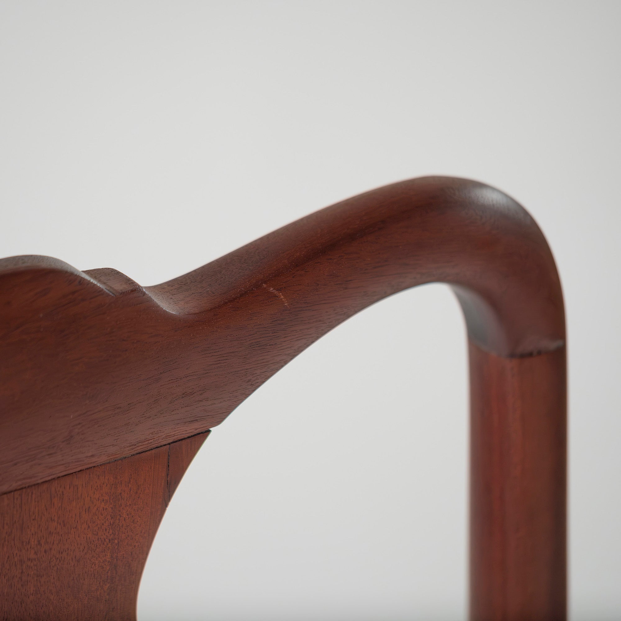 Dining Chair British Antique Queen Anne Chair Mahogany (3) 1930s British Vintage Classic Design Cat Leg