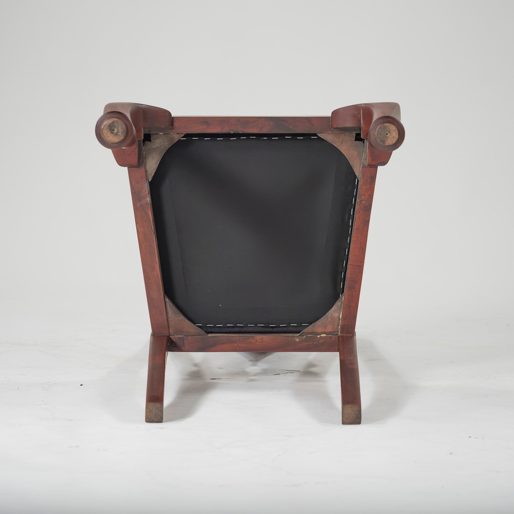 Dining Chair British Antique Queen Anne Chair Mahogany (3) 1930s British Vintage Classic Design Cat Leg