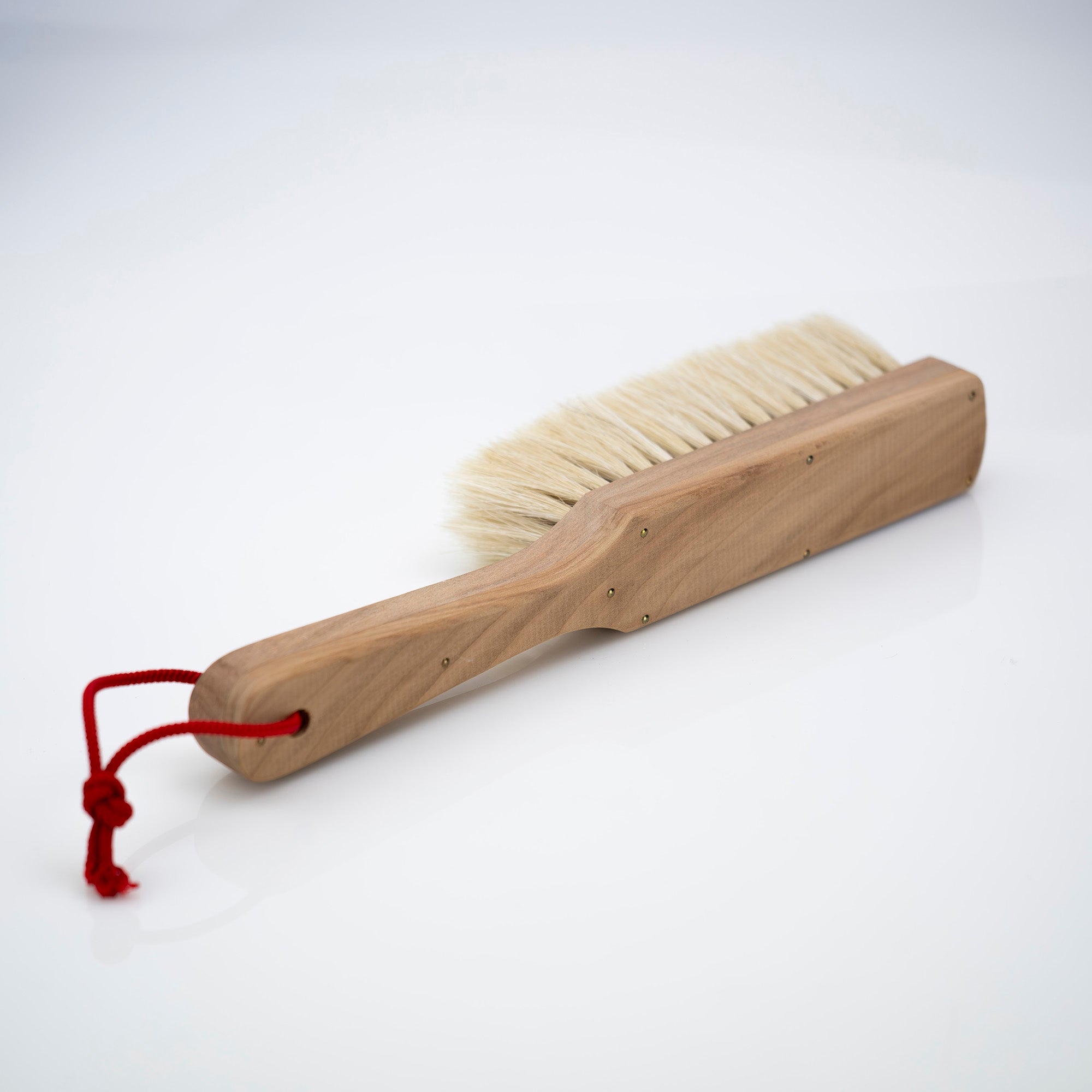 UNO BRUSH, Tokyo Kototoibashi, clothes brush, slim handle type, hand-planted brush, cashmere brush, horsehair, good condition