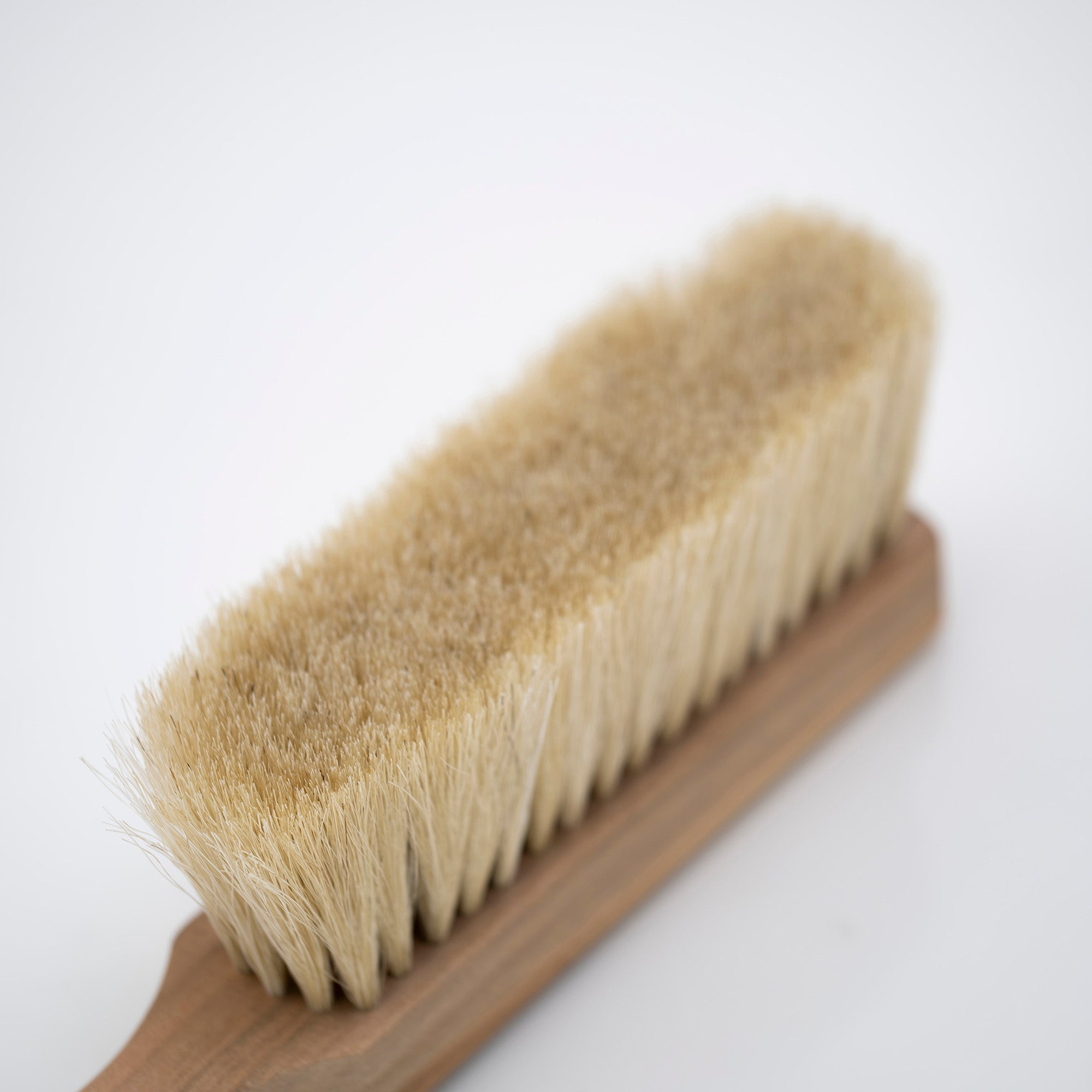 UNO BRUSH, Tokyo Kototoibashi, clothes brush, slim handle type, hand-planted brush, cashmere brush, horsehair, good condition