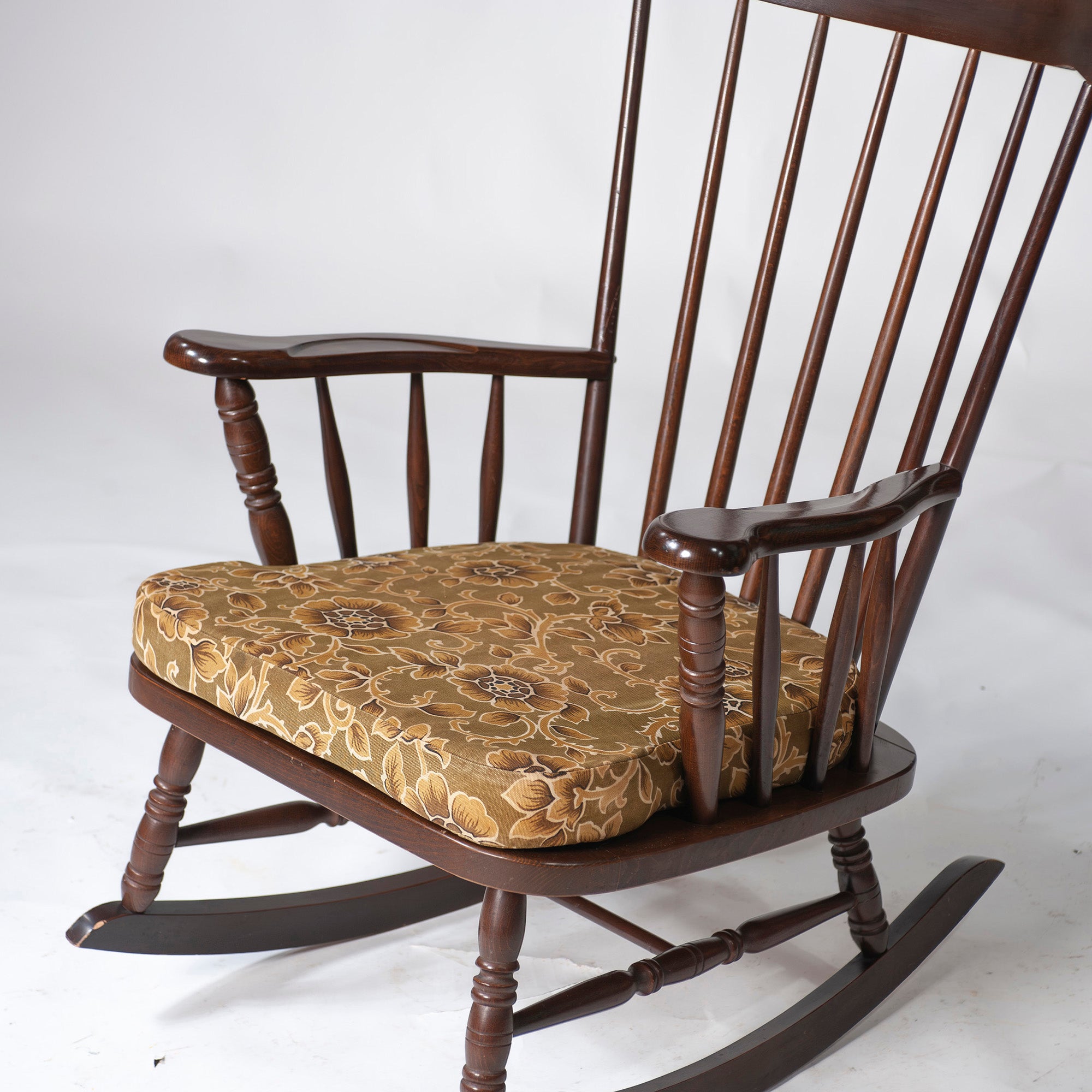 Rocking chair Kashiwa Mokko KASHIWA KMK Oak wood Vintage Old Kashiwa Retro Japanese modern Windsor chair