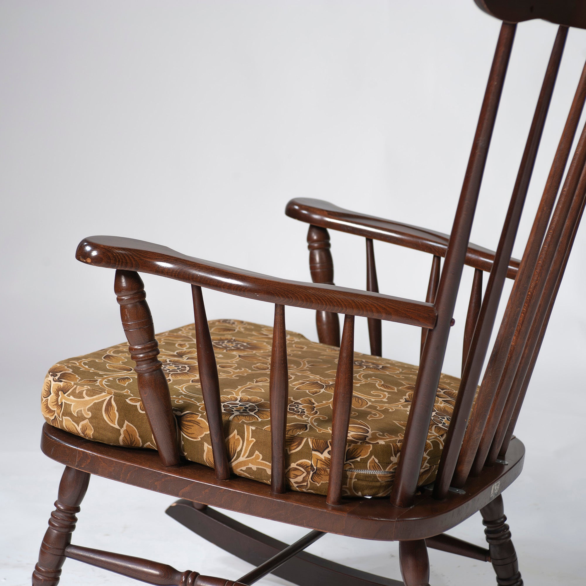 Rocking chair Kashiwa Mokko KASHIWA KMK Oak wood Vintage Old Kashiwa Retro Japanese modern Windsor chair