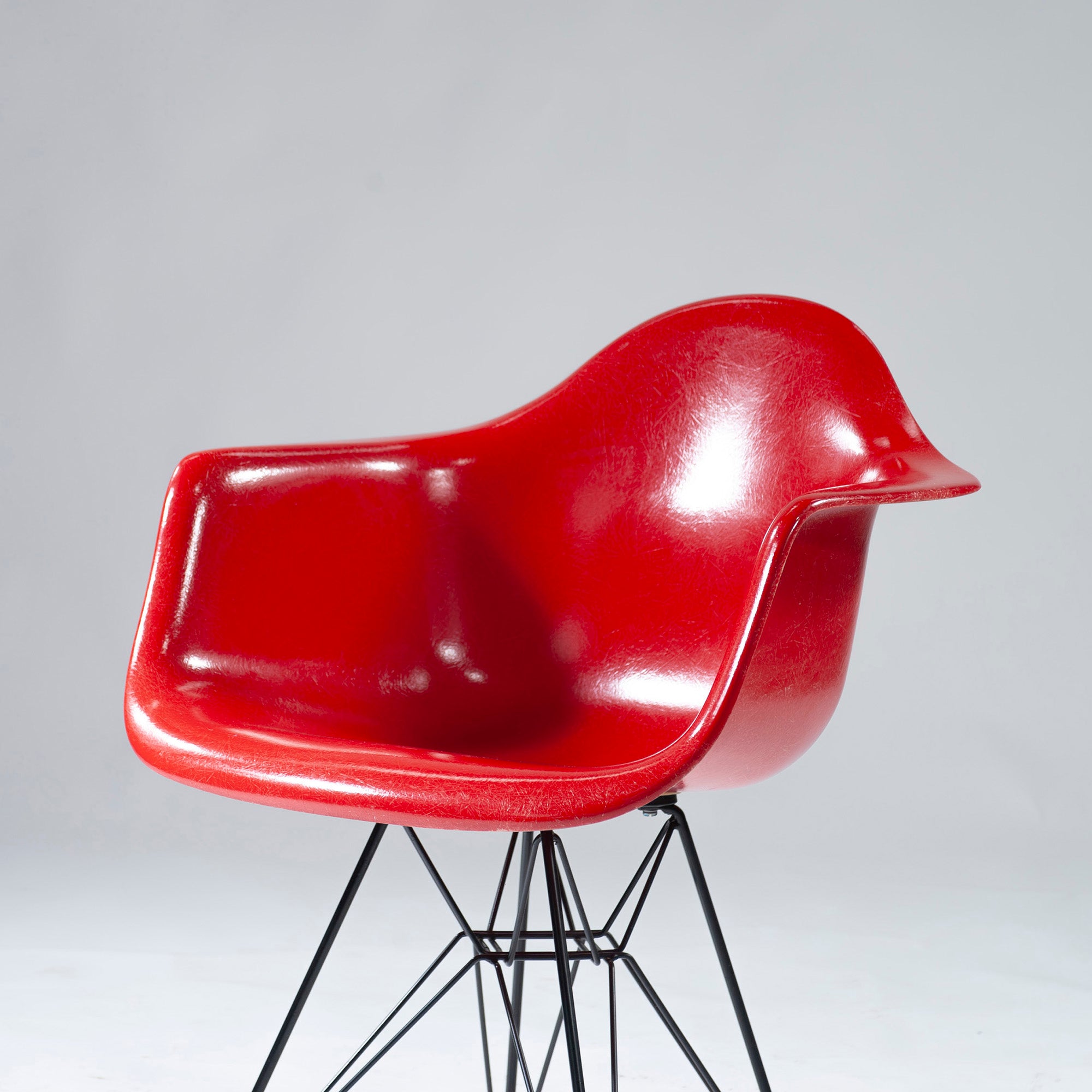 Dining Chair MODERNICA Eames Arm Shell Chair Fiberglass Eiffel Base Mid-Century