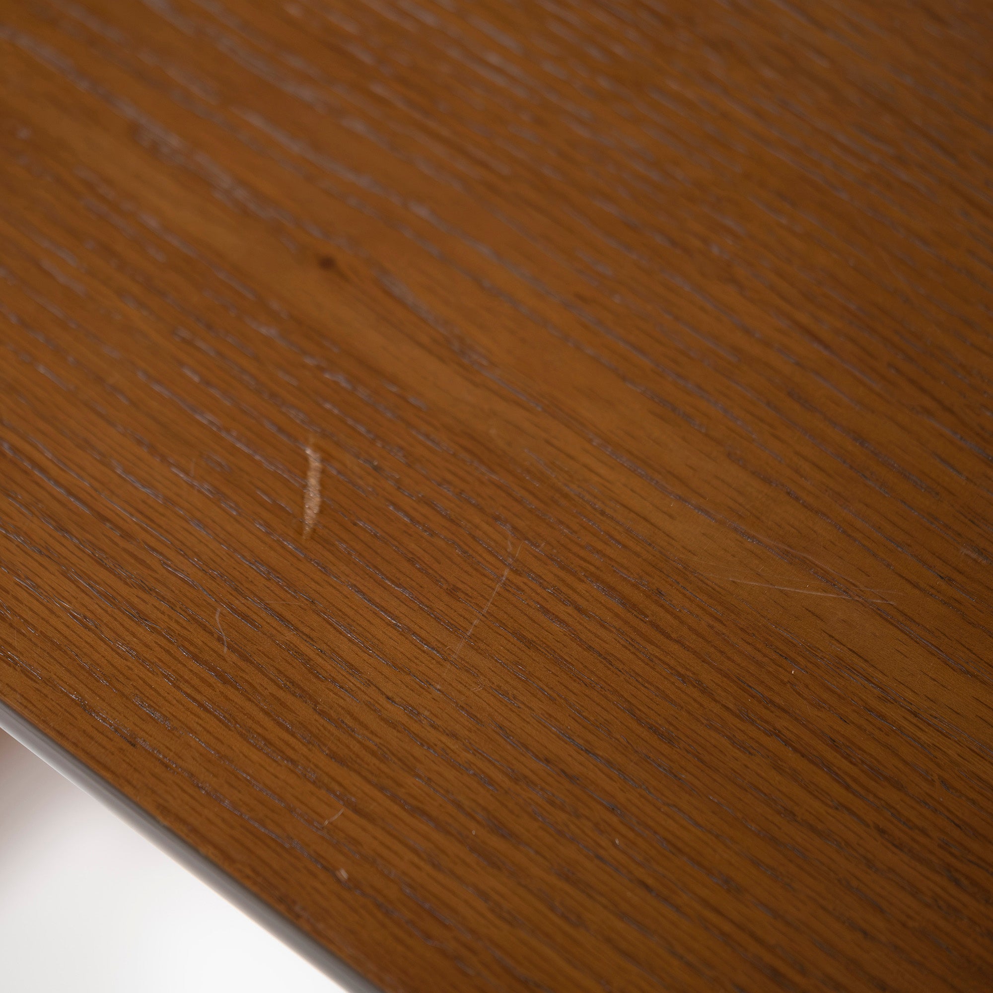 Dining table Karimoku 60+ Cafe table 120 Oak veneer Walnut color LD table Living dining table