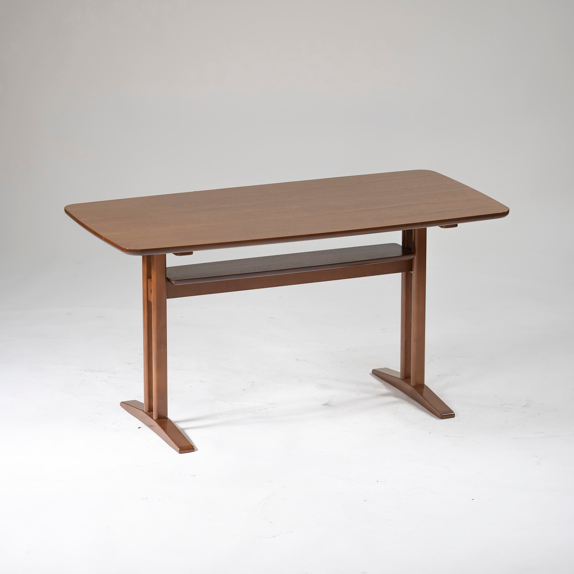 Dining table Karimoku 60+ Cafe table 120 Oak veneer Walnut color LD table Living dining table