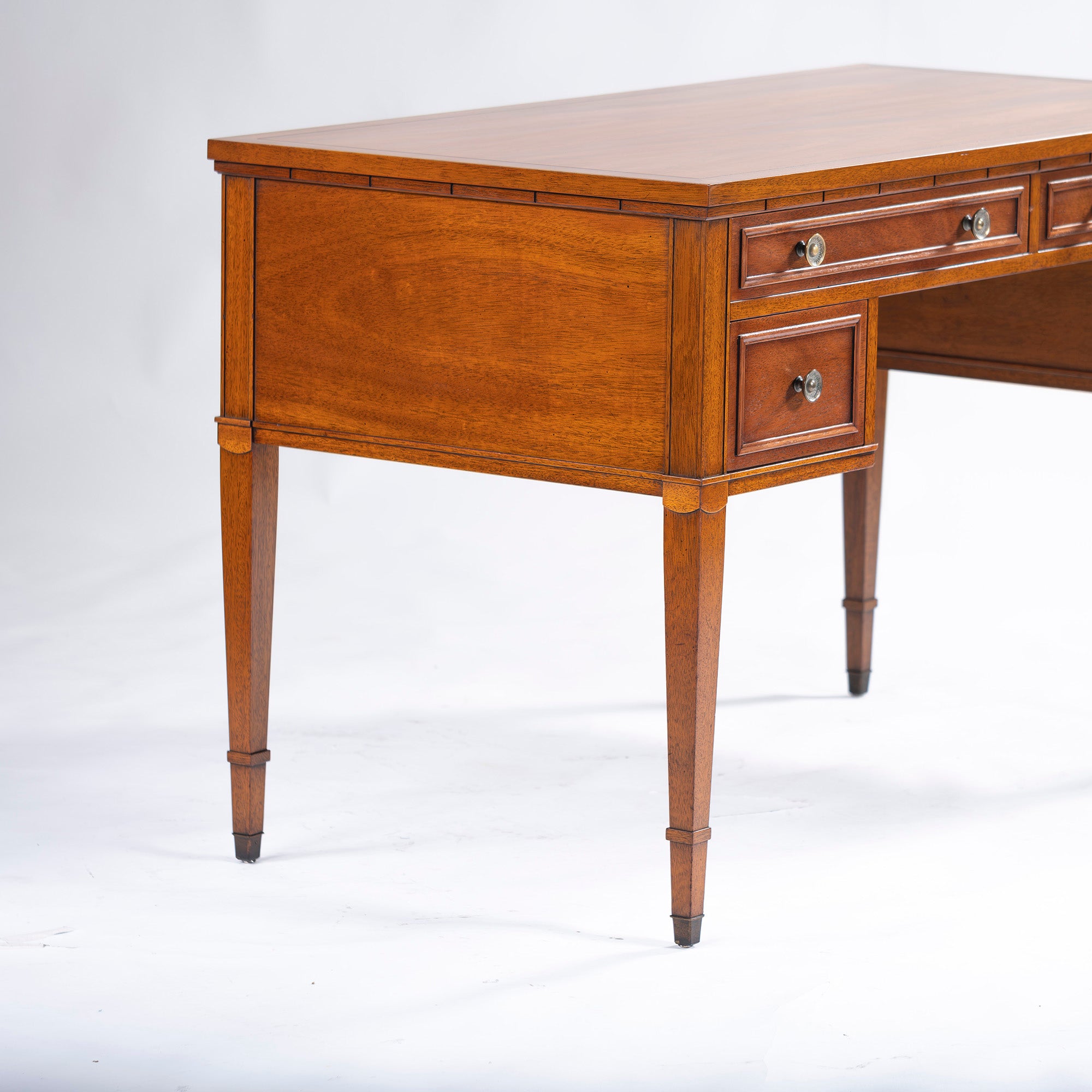 デスク DREXEL HERITAGE ドレクセルへリテイジ Triune トライユン 両袖デスク w122 マホガニー 日本製 クラシックデザイン