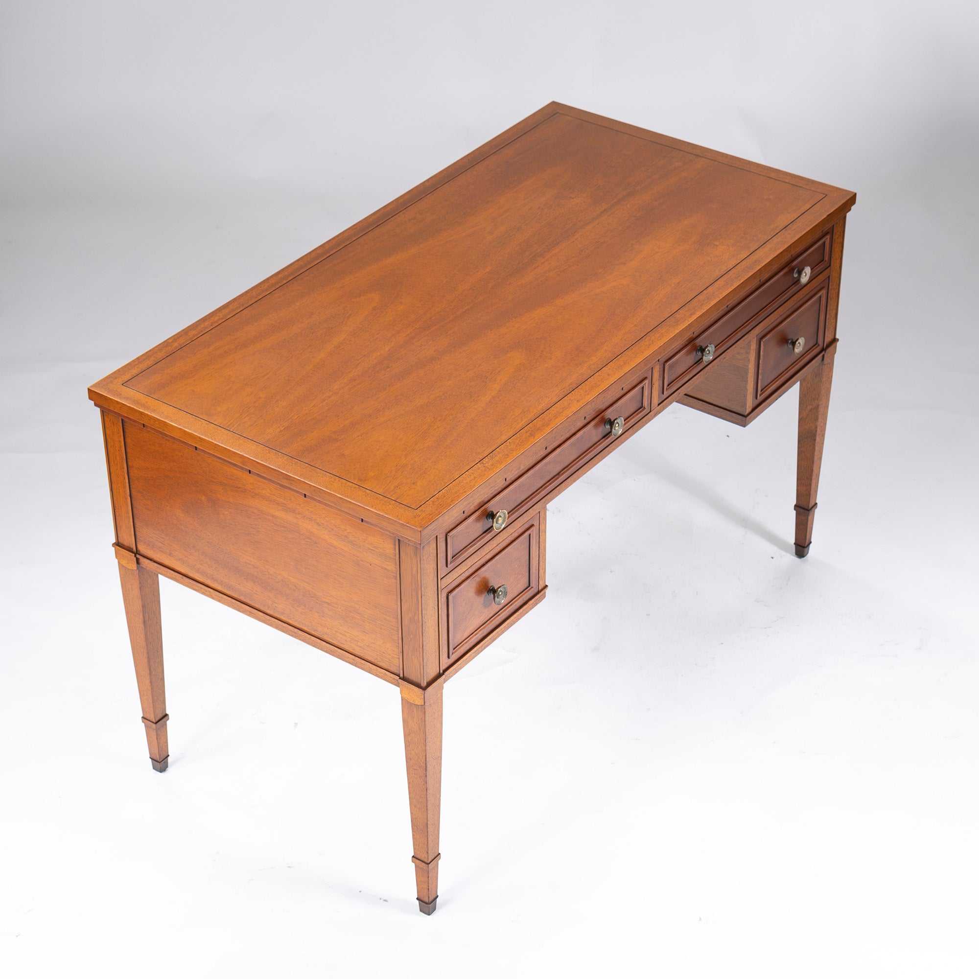 デスク DREXEL HERITAGE ドレクセルへリテイジ Triune トライユン 両袖デスク w122 マホガニー 日本製 クラシックデザイン