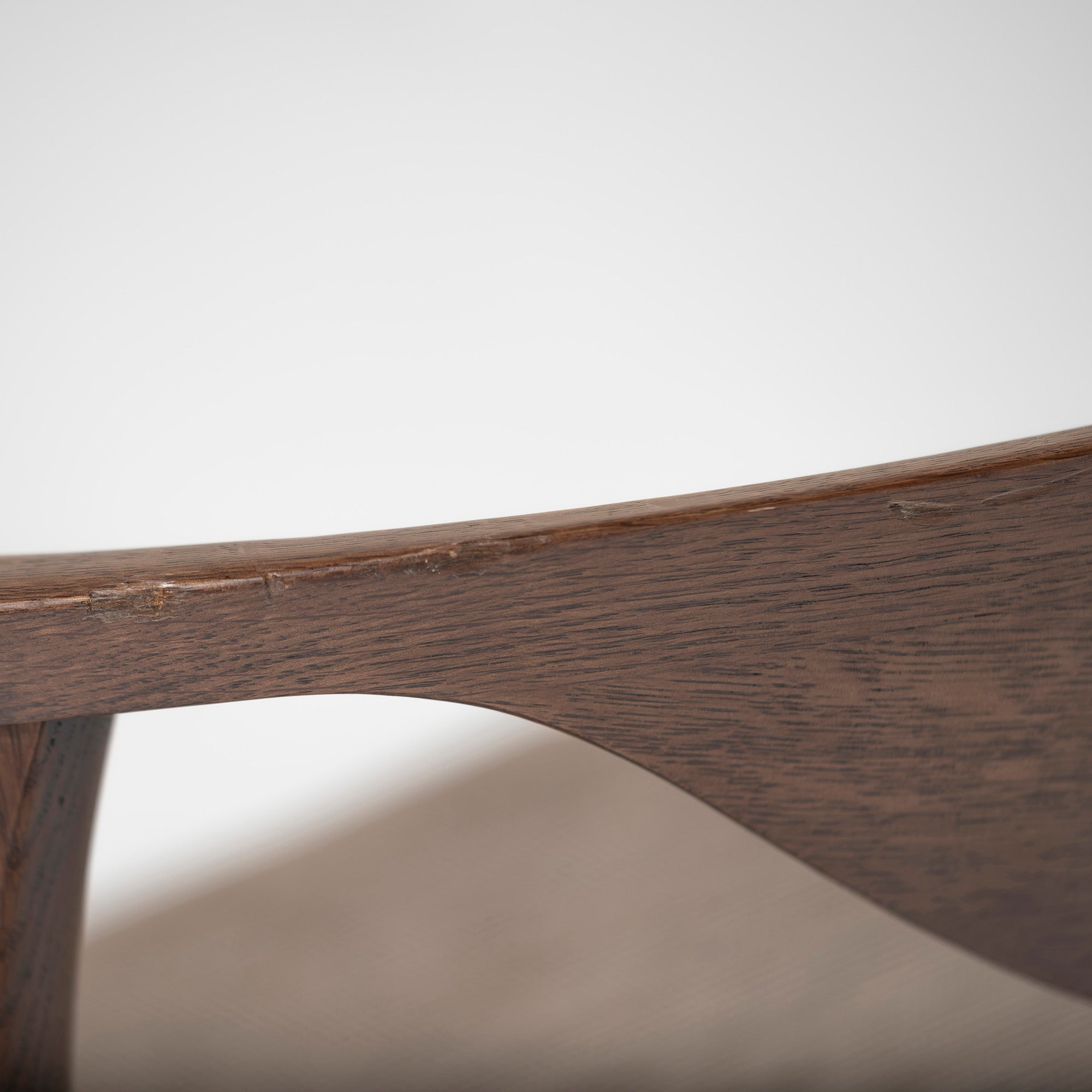 Set of 2 dining chairs by Kashiwa Mokko Rit, oak wood, covered, natural modern, Japanese modern, half arm chair