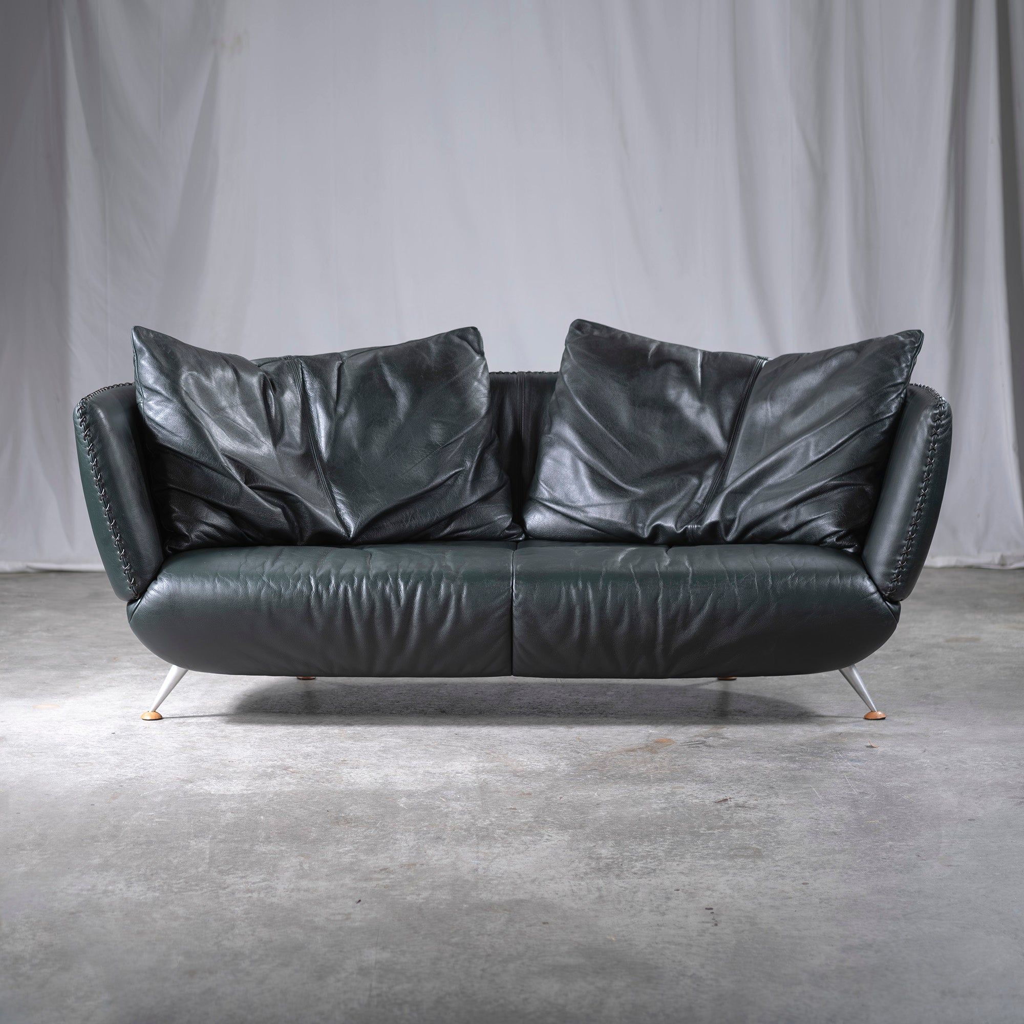 Sofa de Sede DS-102/03 Wide sofa Leather Genuine leather 3P sofa 2P sofa Stylish Italian modern Swiss best
