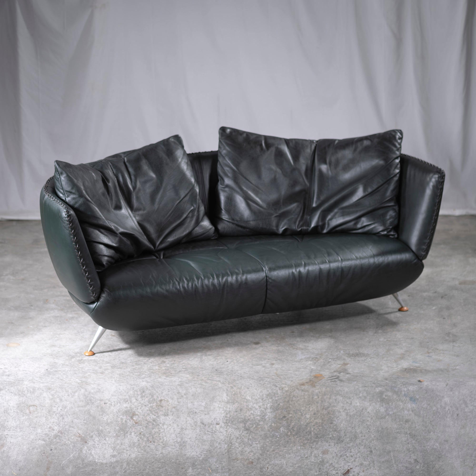 Sofa de Sede DS-102/03 Wide sofa Leather Genuine leather 3P sofa 2P sofa Stylish Italian modern Swiss best