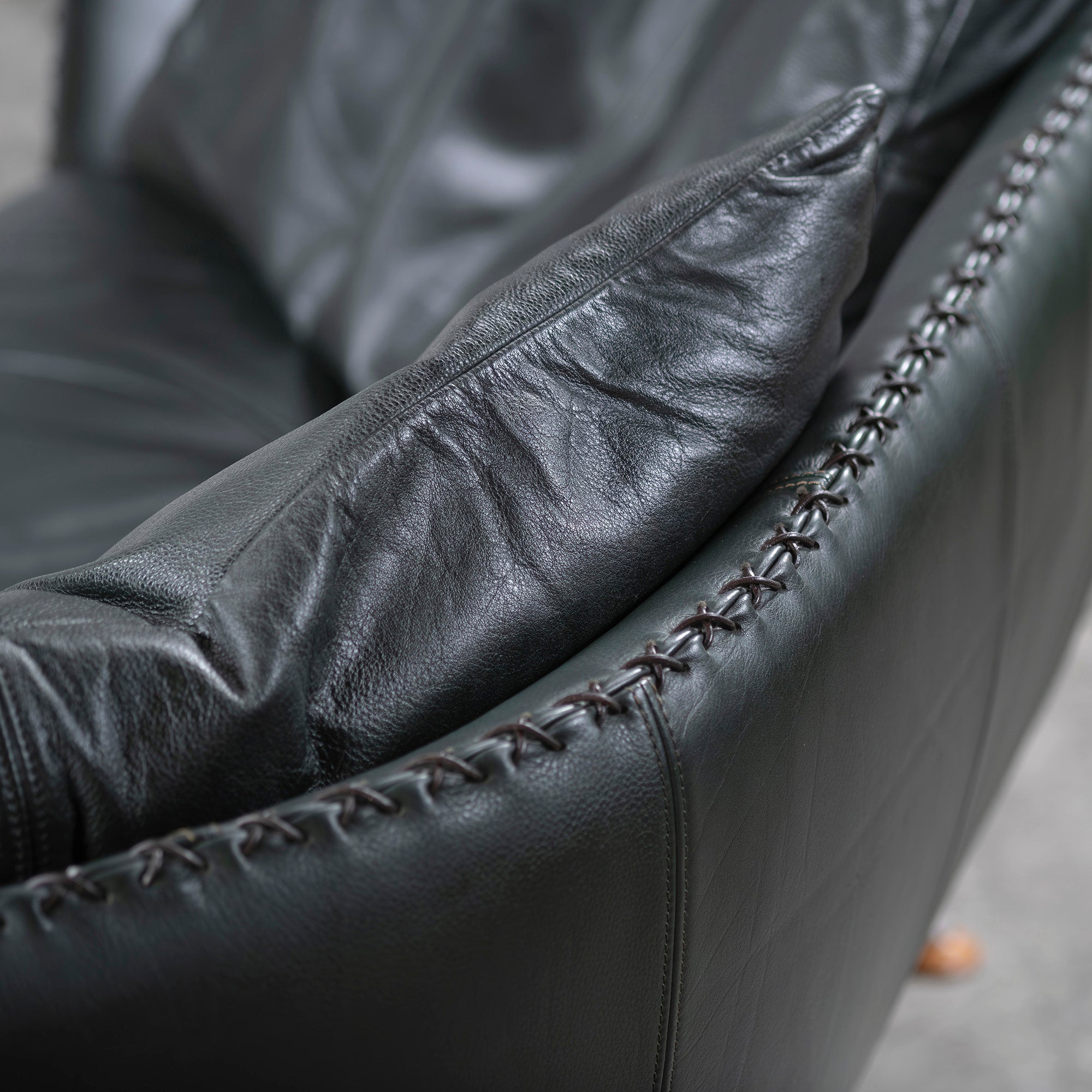 Sofa de Sede DS-102/03 Wide sofa Leather Genuine leather 3P sofa 2P sofa Stylish Italian modern Swiss best