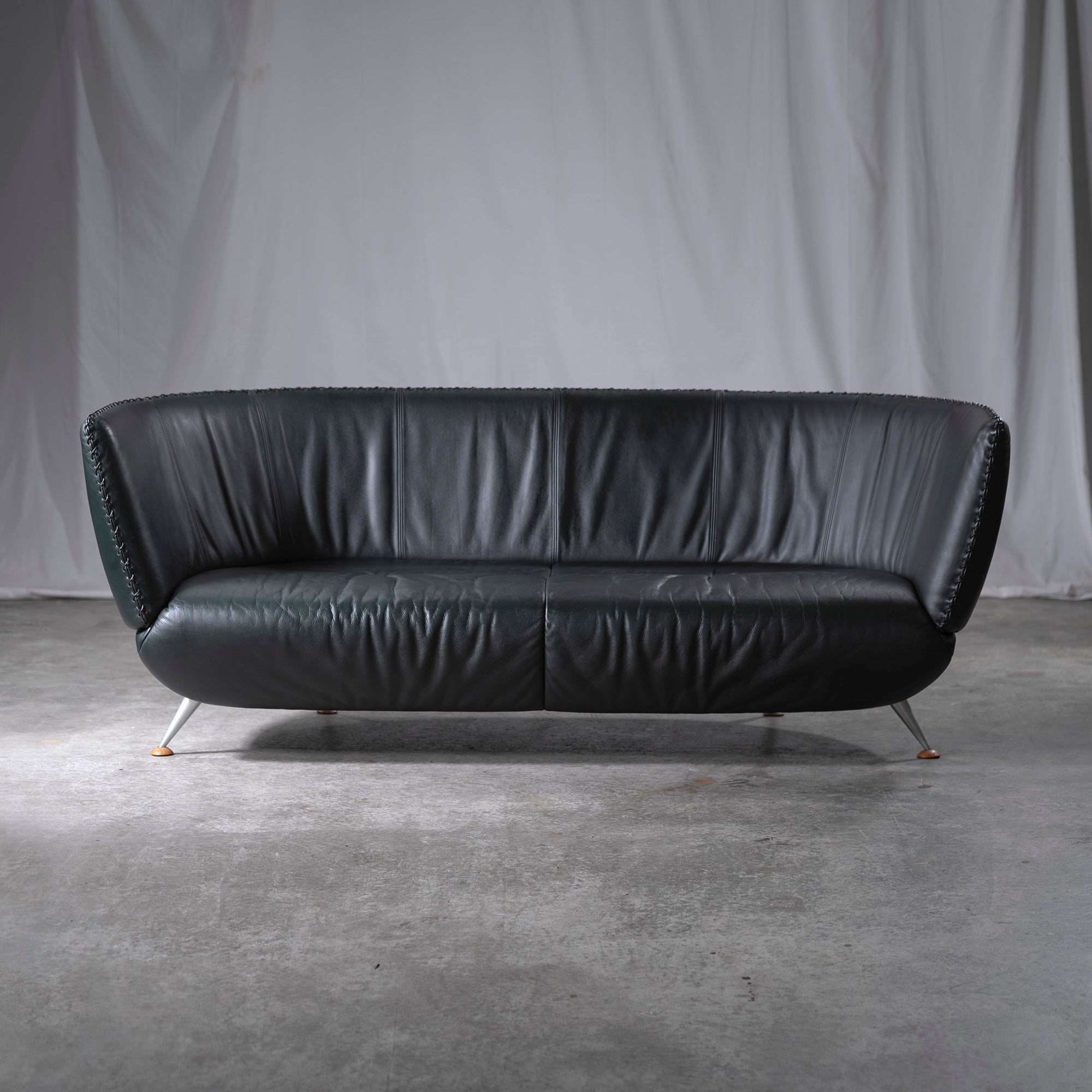 Sofa de Sede DS-102/03 Wide sofa Leather Genuine leather 3P sofa 2P sofa Stylish Italian modern Swiss best