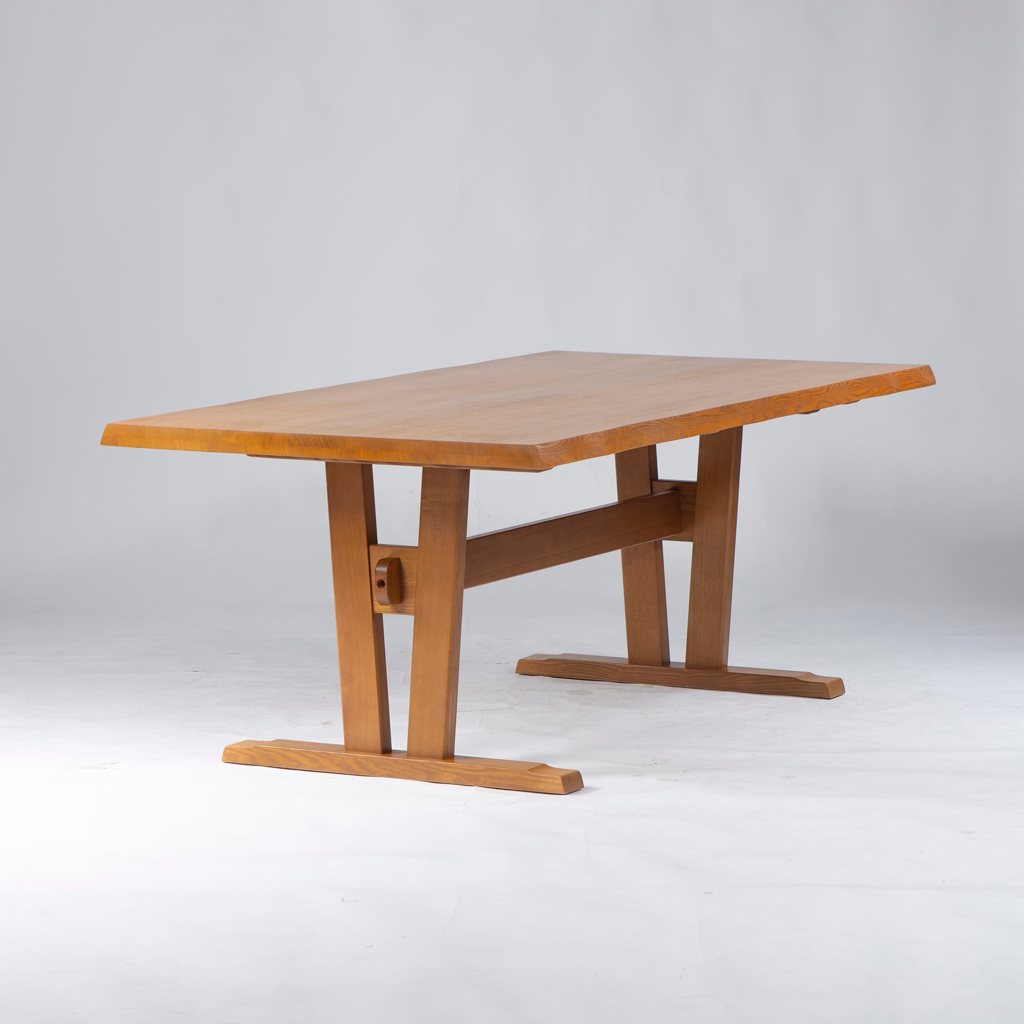 Dining table HIDA Woodpecker Ash wood w180 Barbed look Solid wood Japanese modern Natural modern LD table