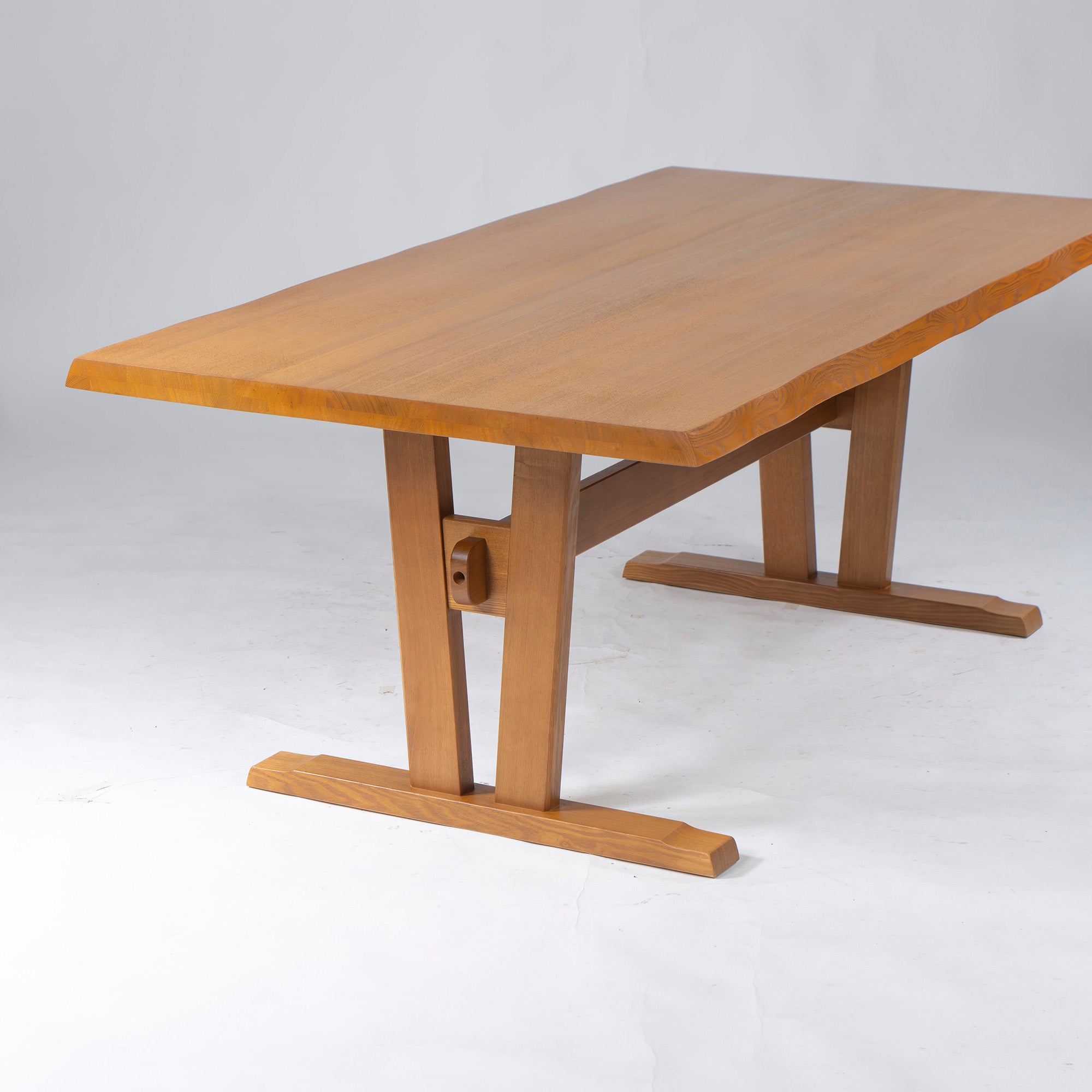 Dining table HIDA Woodpecker Ash wood w180 Barbed look Solid wood Japanese modern Natural modern LD table