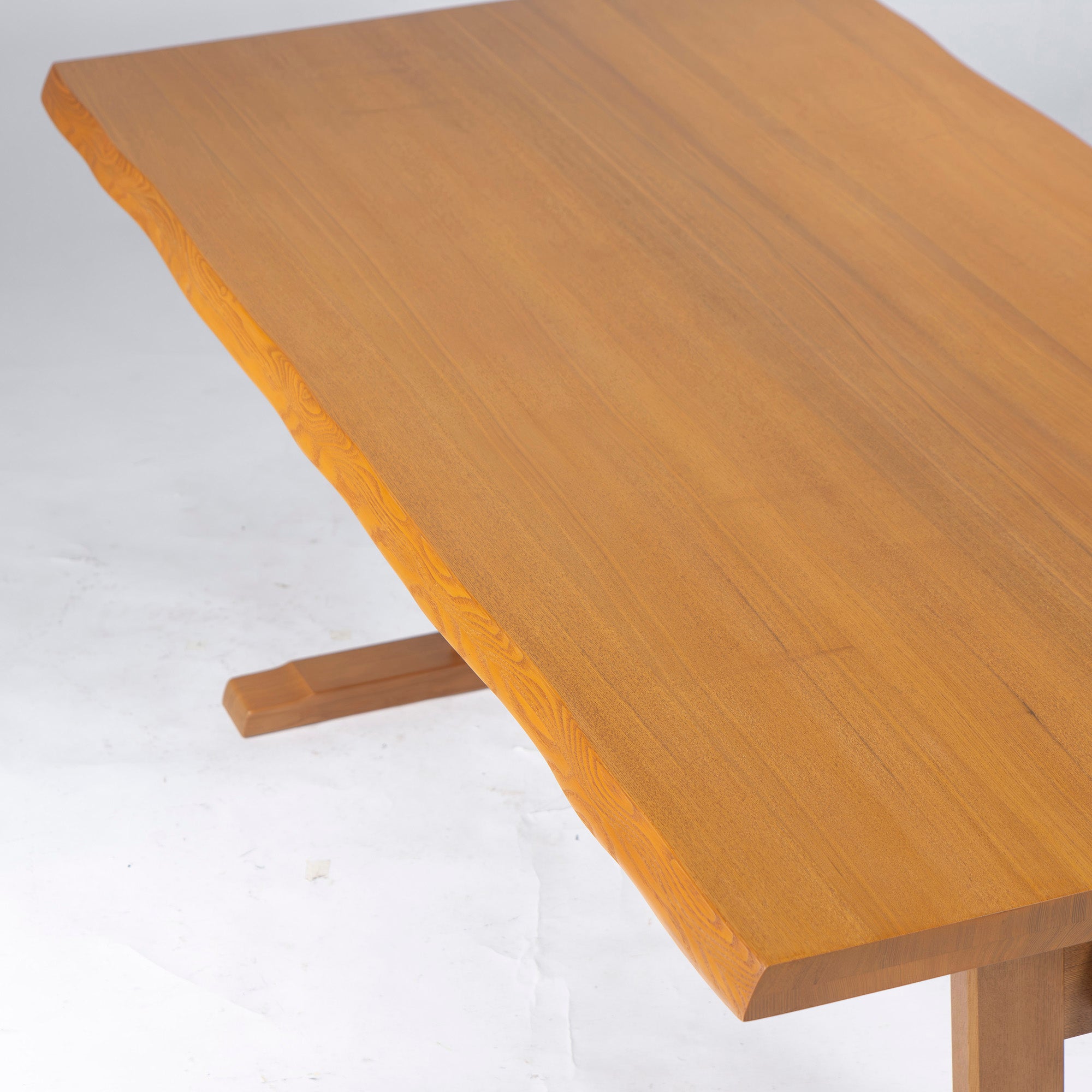 Dining table HIDA Woodpecker Ash wood w180 Barbed look Solid wood Japanese modern Natural modern LD table