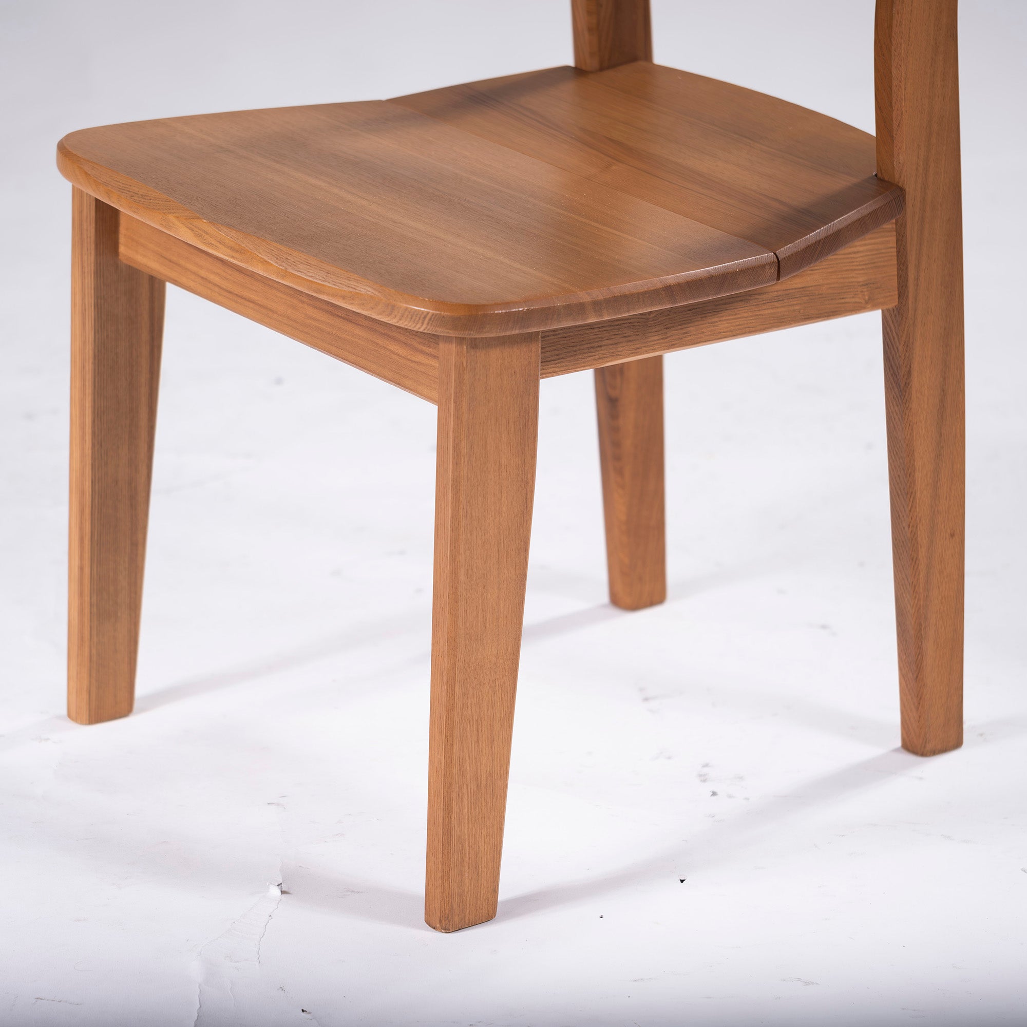 Dining chair HIDA Woodpecker Wood shade series Ash wood (1) Solid wood Japanese modern Natural modern High back chair