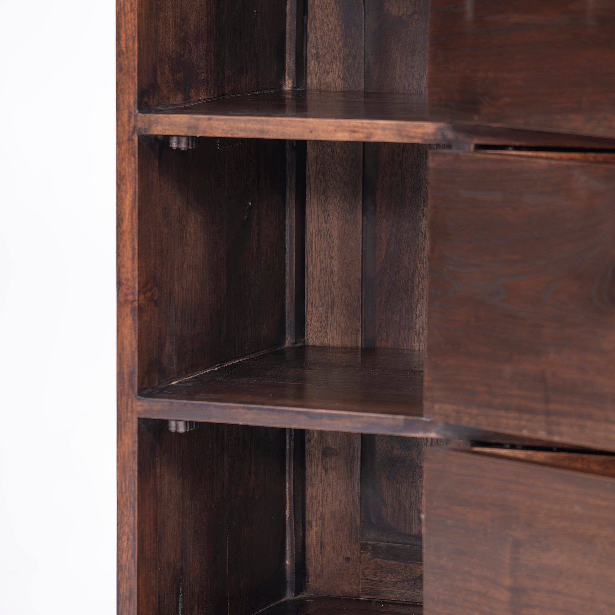 Cabinet 3×3 Solid wood cabinet Vintage style Asian design Living room storage Storage furniture Chest Sideboard