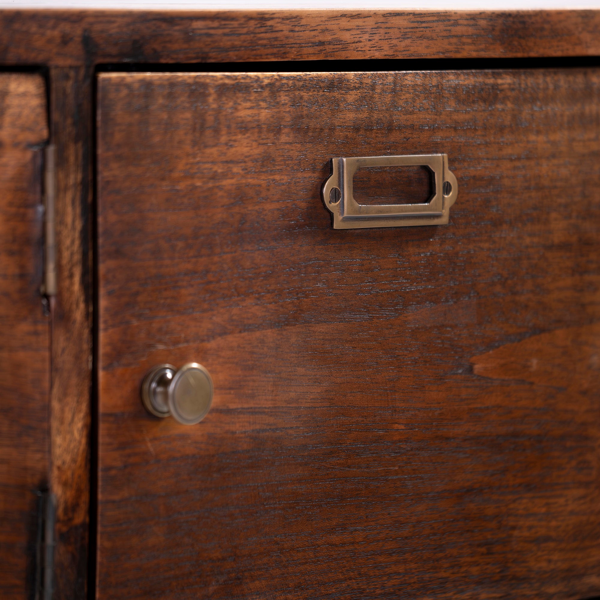 Cabinet 3×3 Solid wood cabinet Vintage style Asian design Living room storage Storage furniture Chest Sideboard