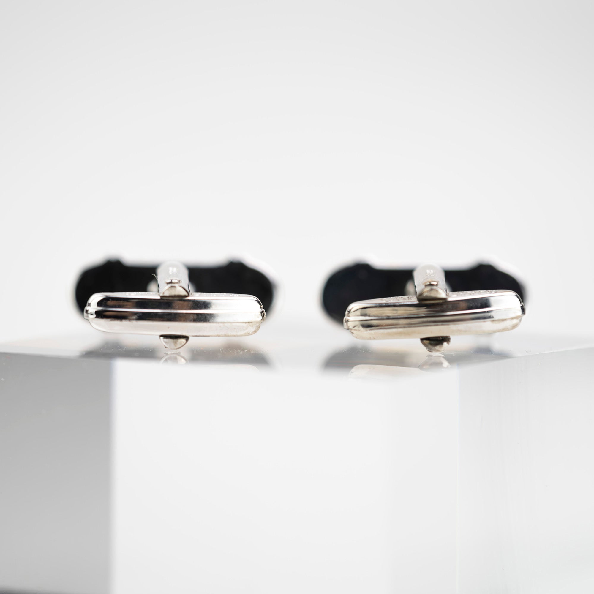 Christian Dior Cufflinks Silver 925 x Gold