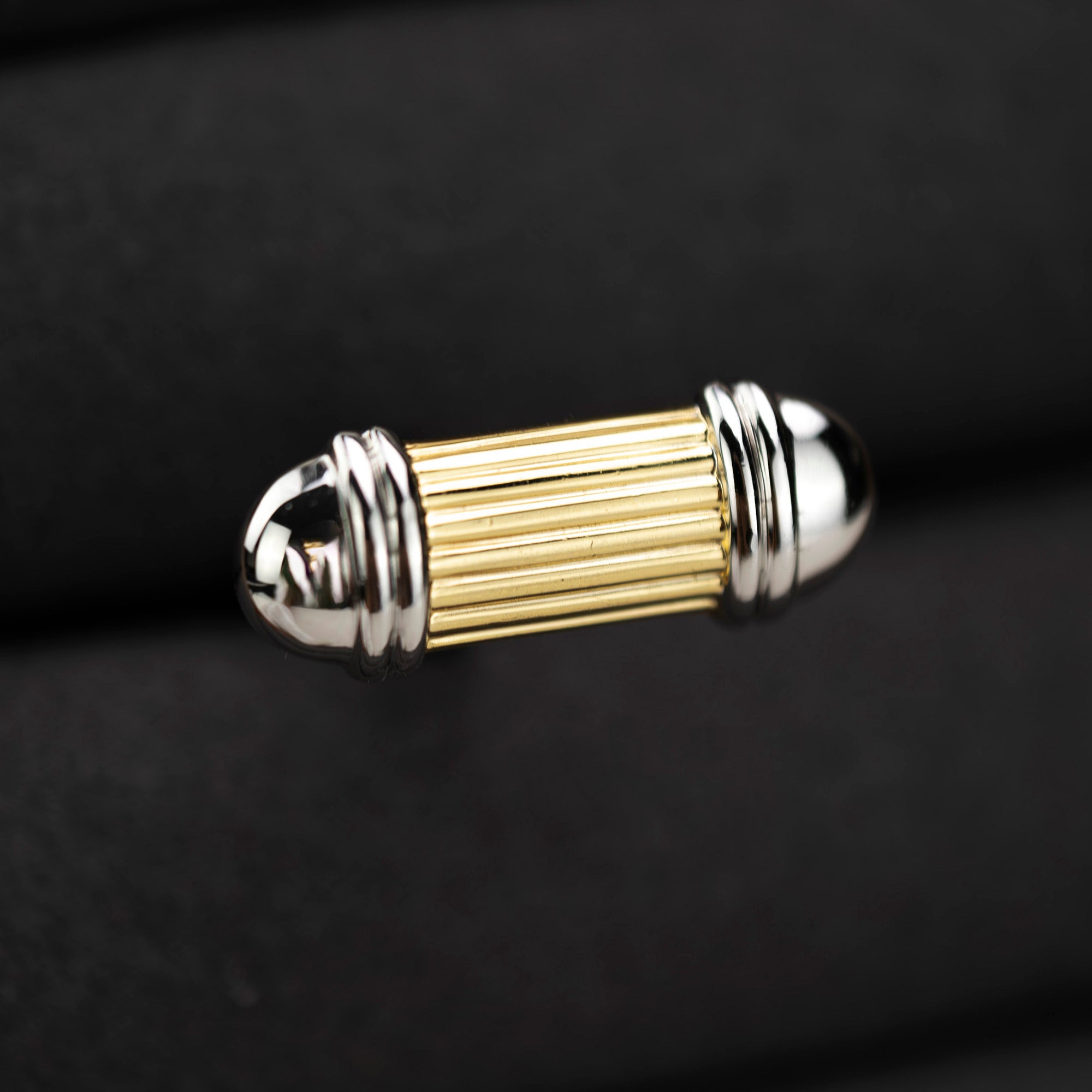 Christian Dior Cufflinks Silver 925 x Gold