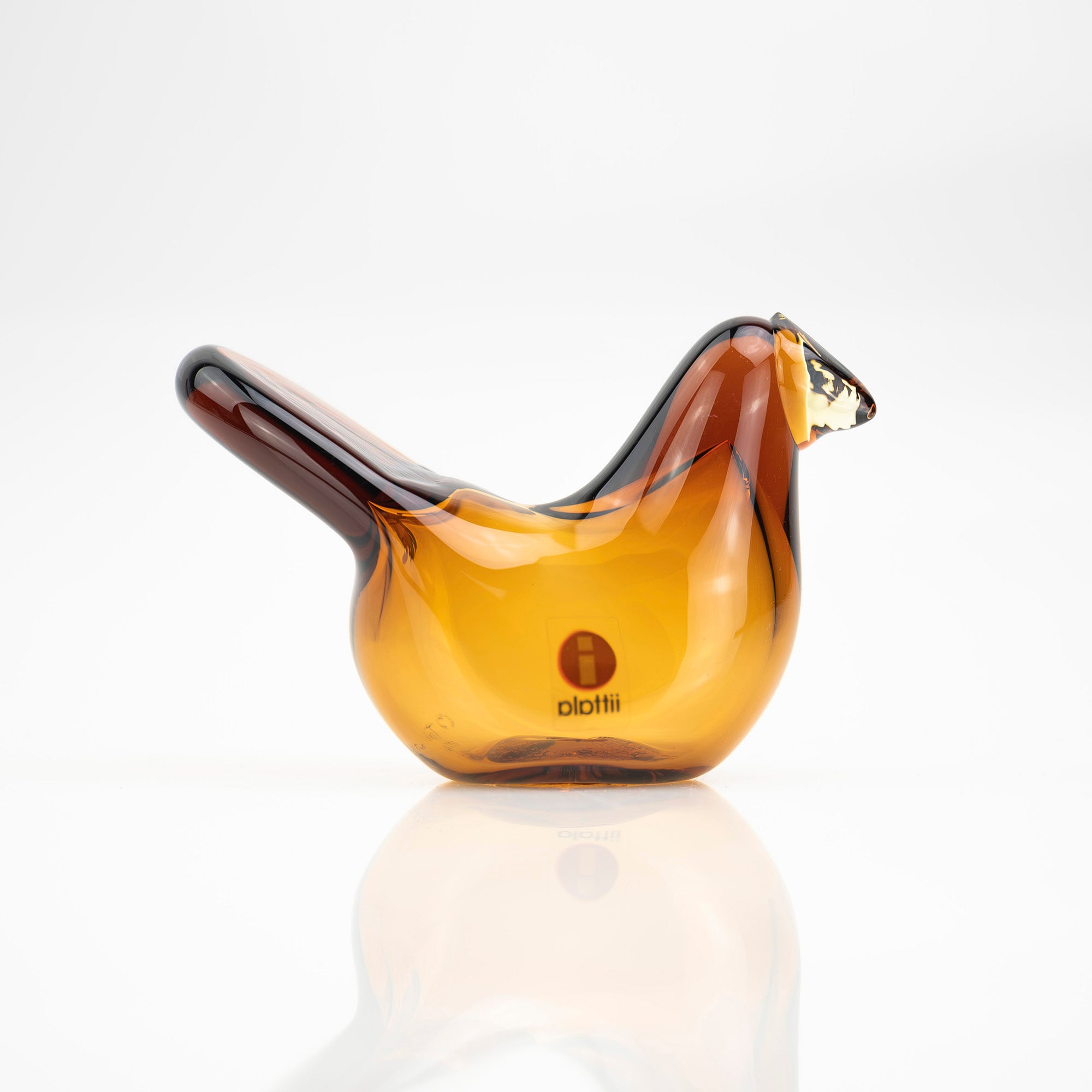 iittala Birds by Oiva Toikka Sieppo Copper x Lemon
